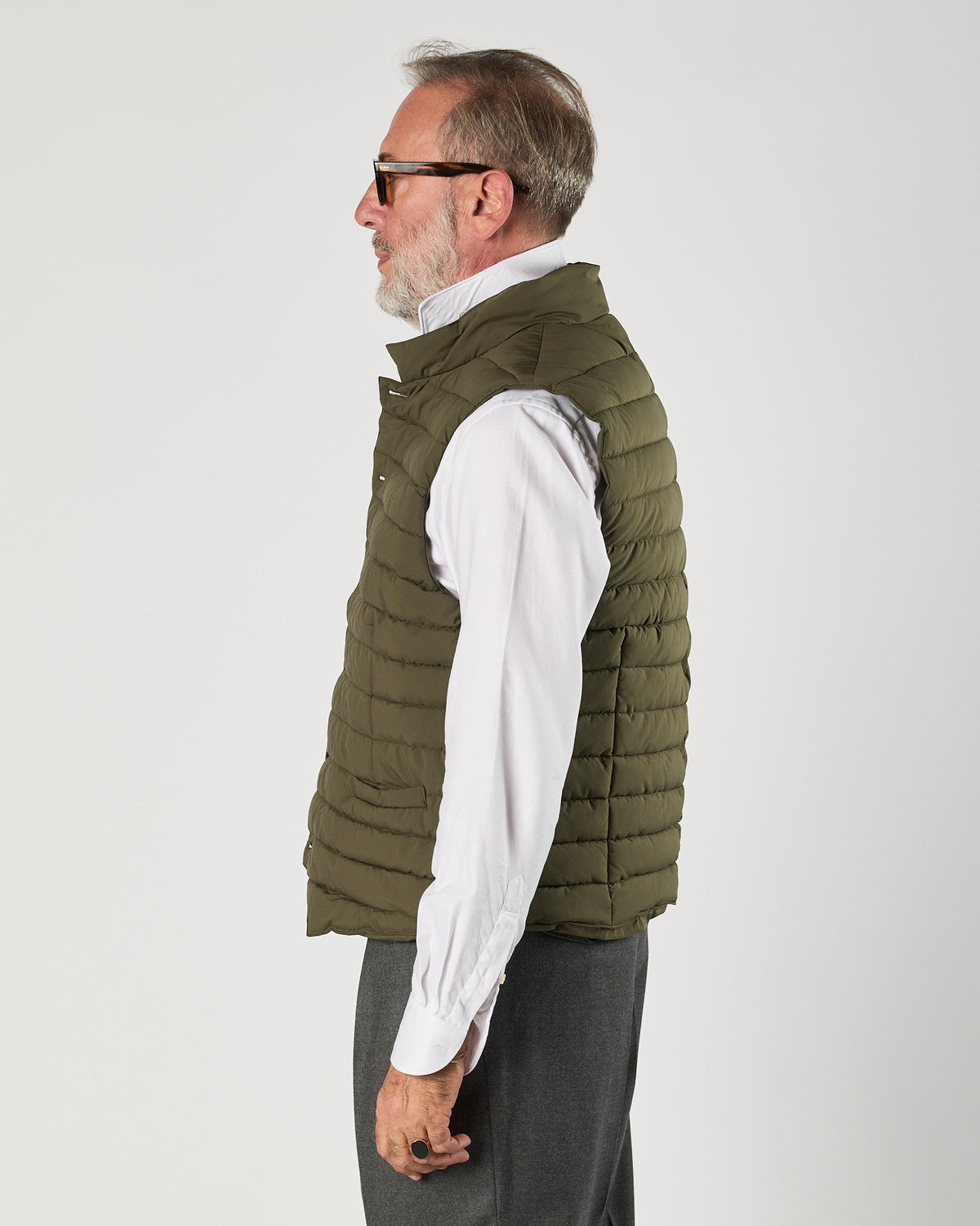 Gilet Onthebundtrapuntato verde