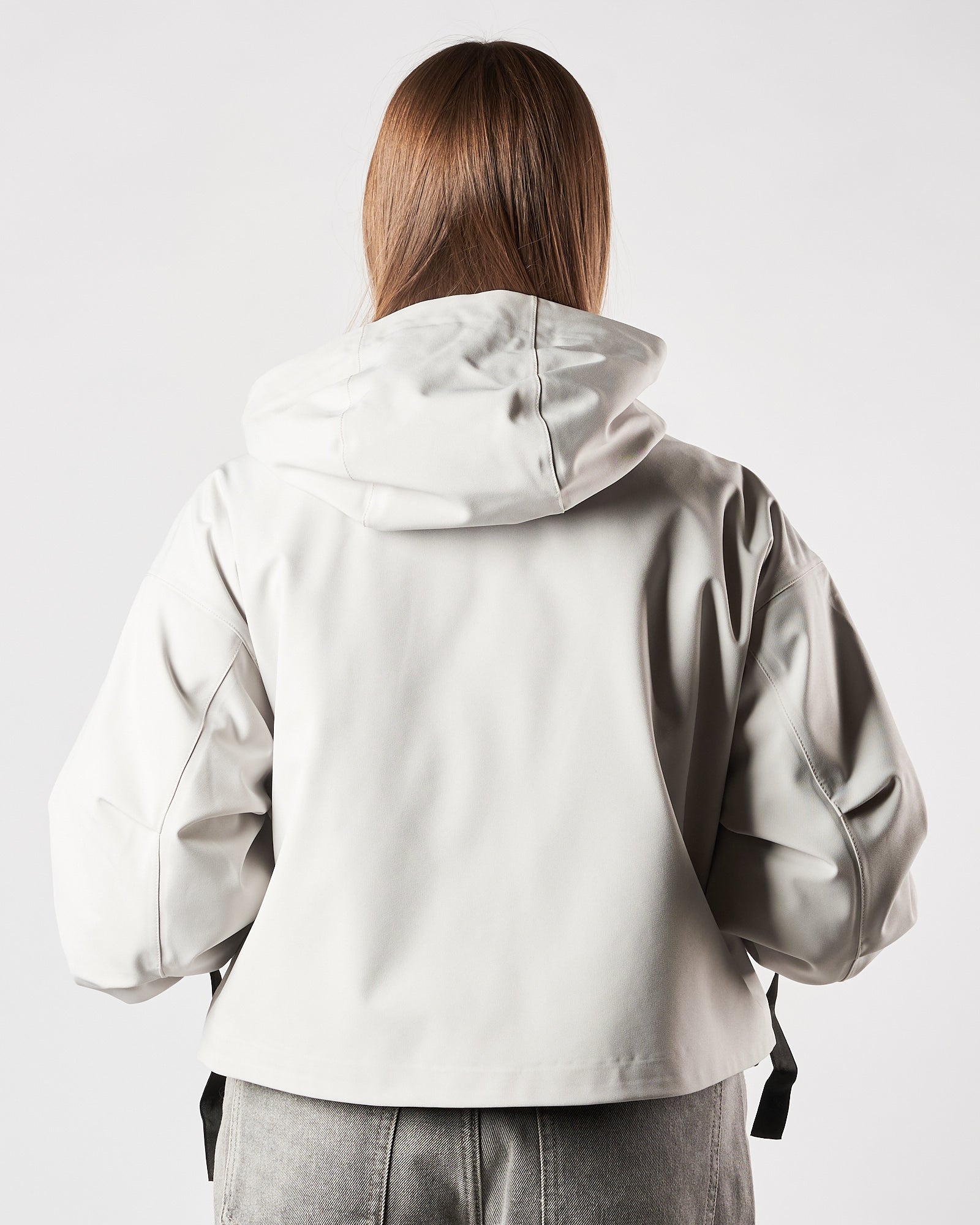 Giacchetto People Of Shibuya corto grigio chiaro