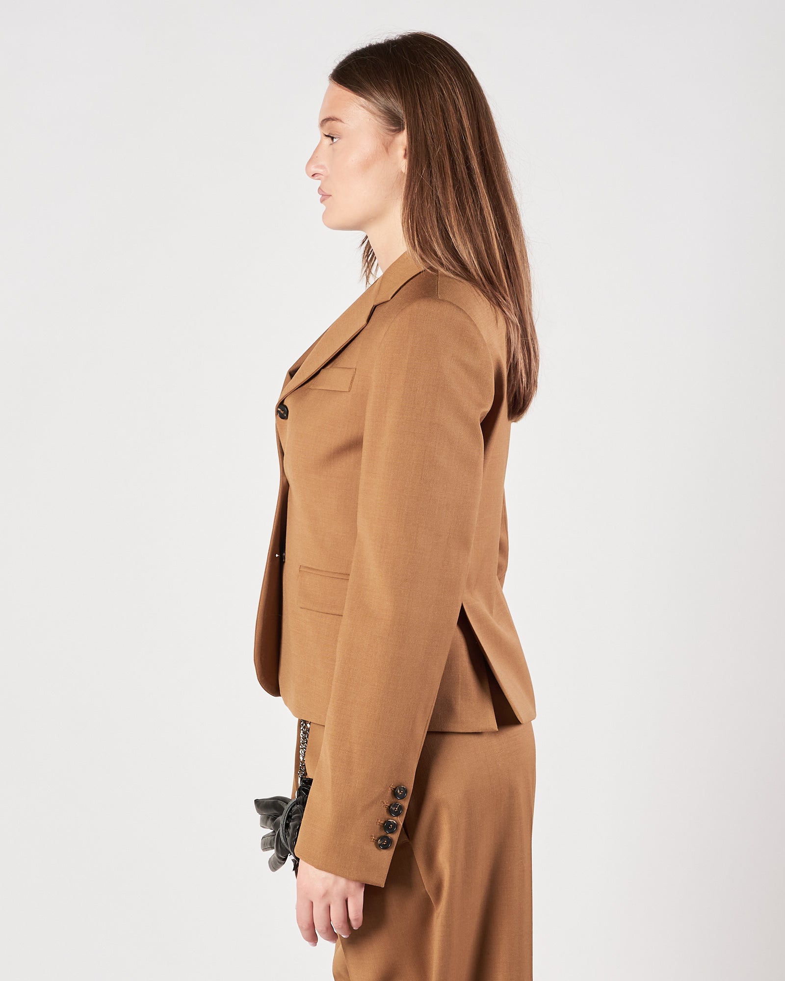 Giacca Tela9 cammello un petto