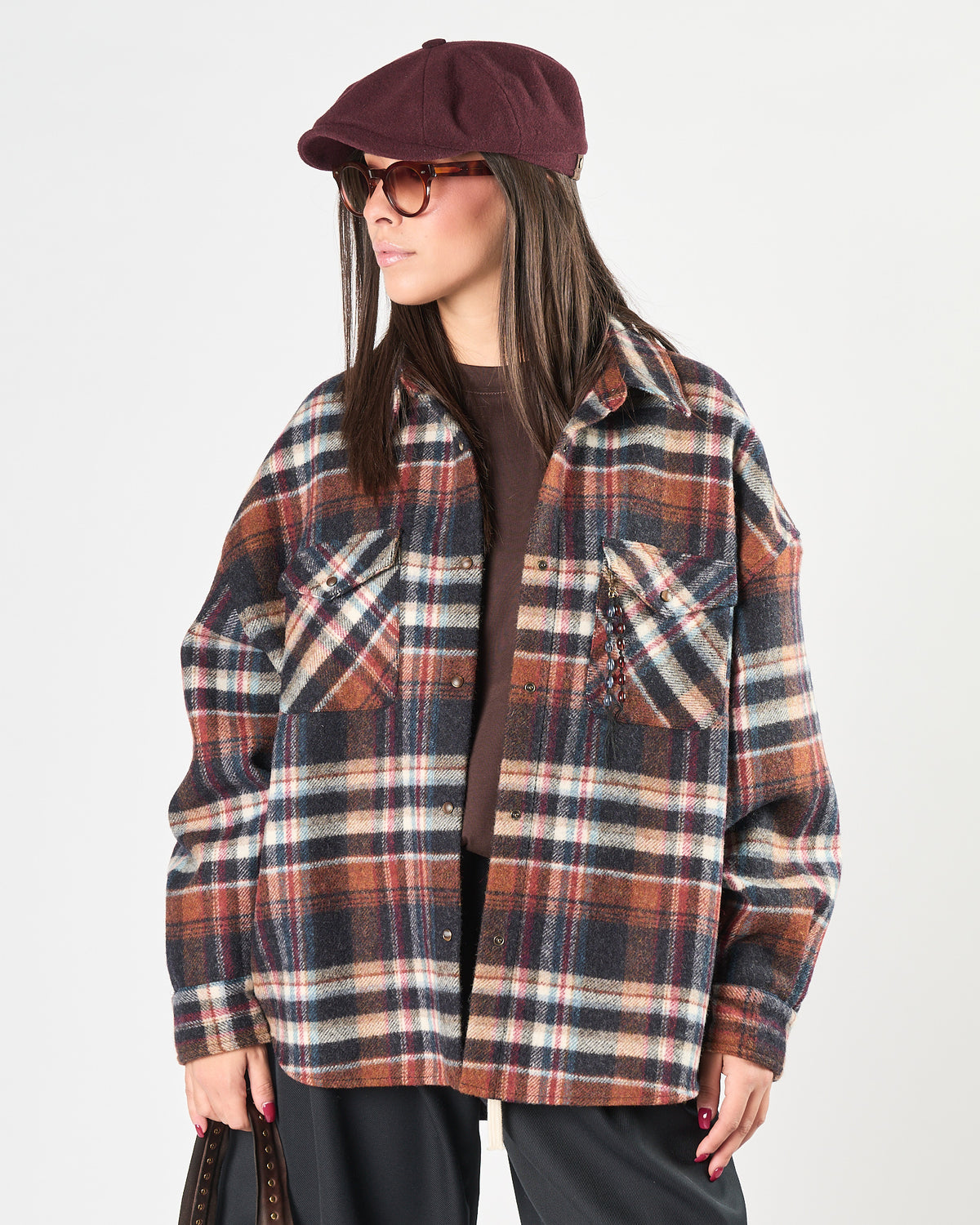 Camicia Bazar Deluxe a quadri in lana