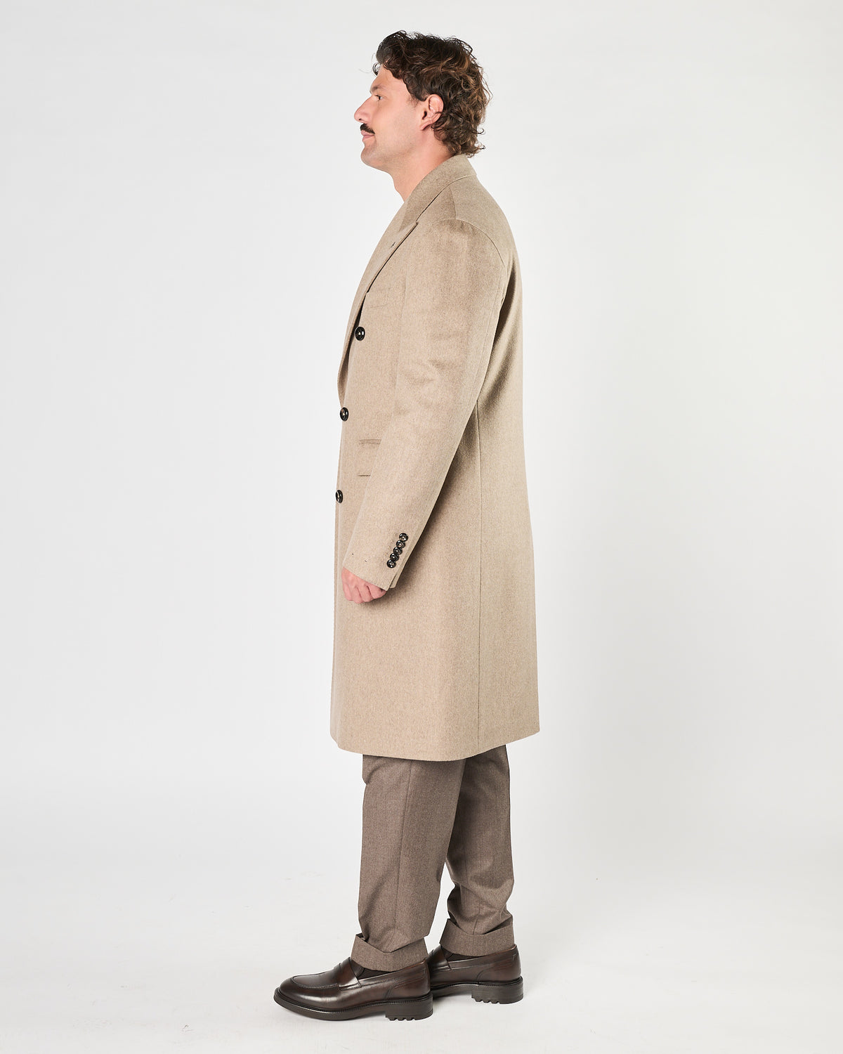 Cappotto Tagliatore doppio petto beige