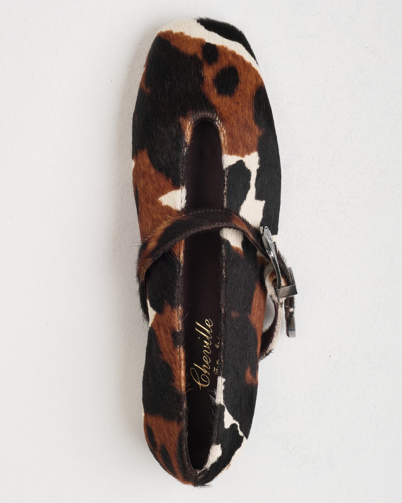 Ballerina Cheville cavallino muccata