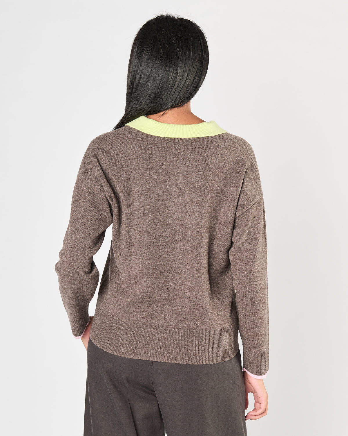 Polo Since're Paris in maglia choco