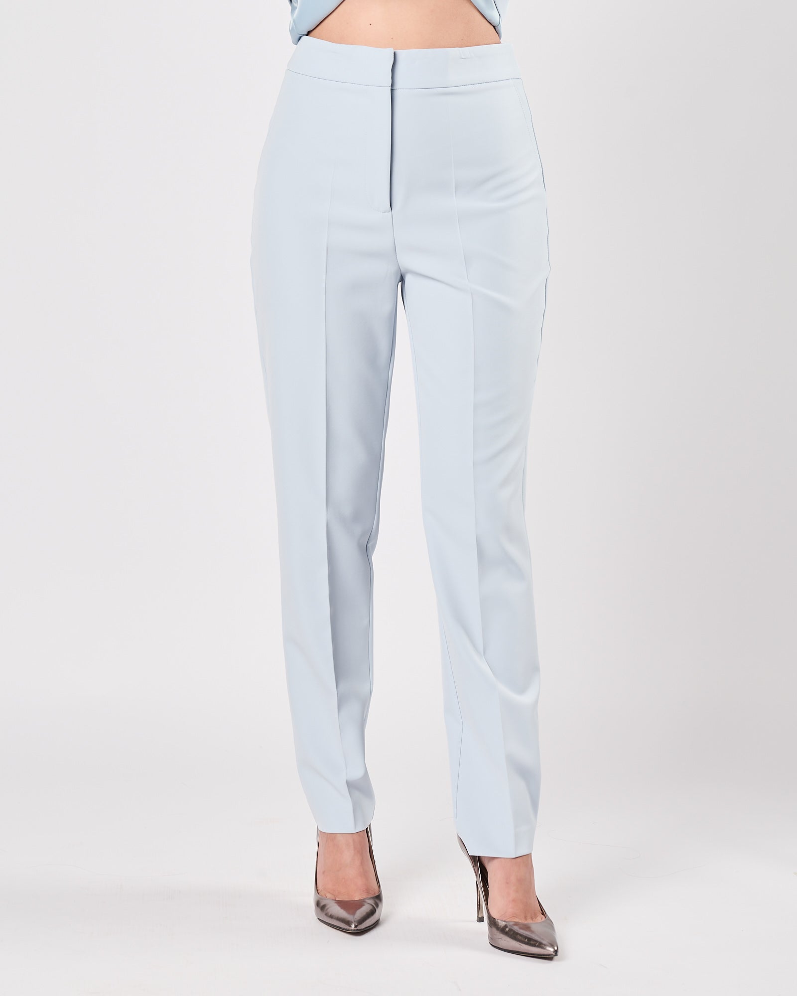 Pantalone Silence slim sky