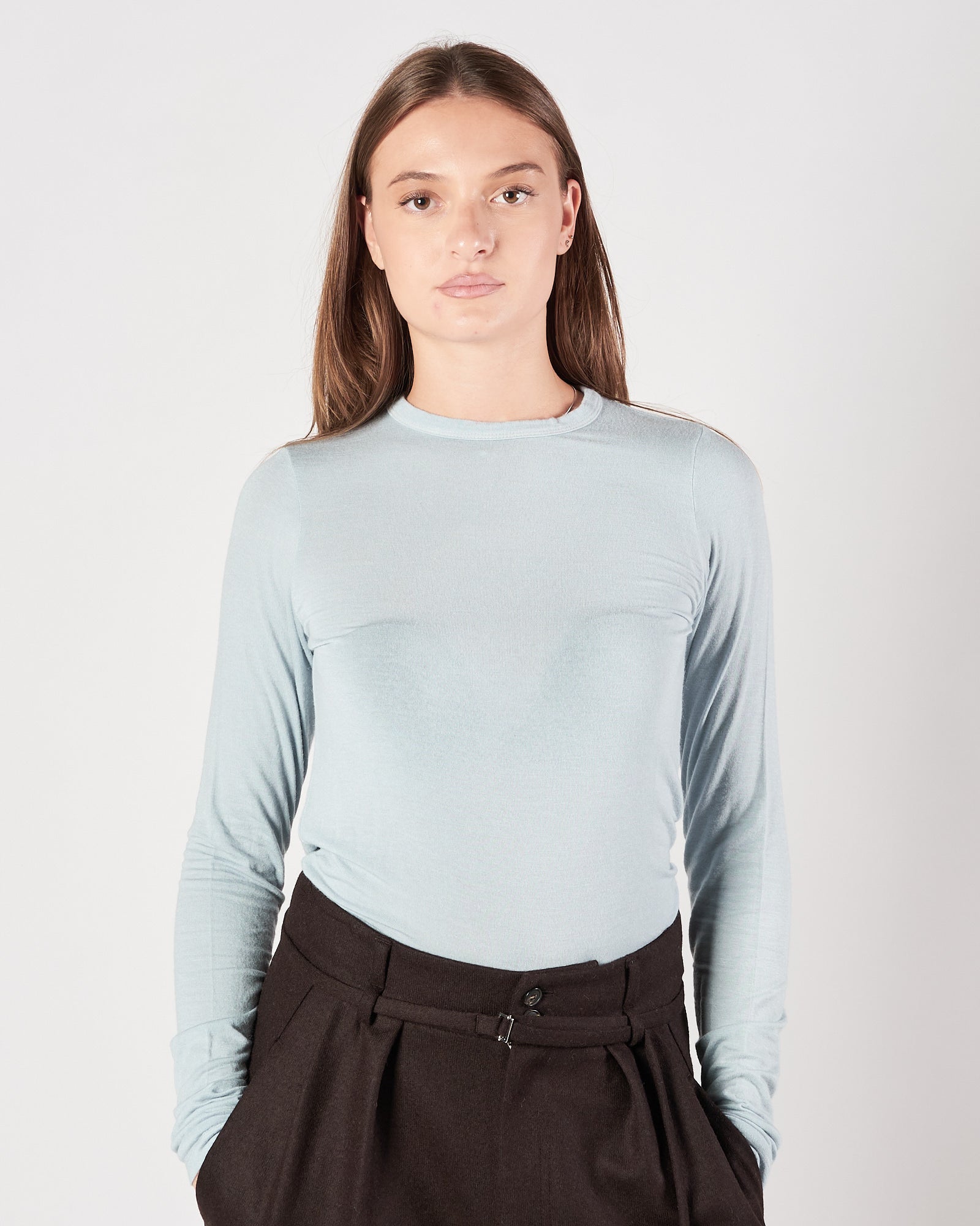 Maglia Tela9 girocollo polvere