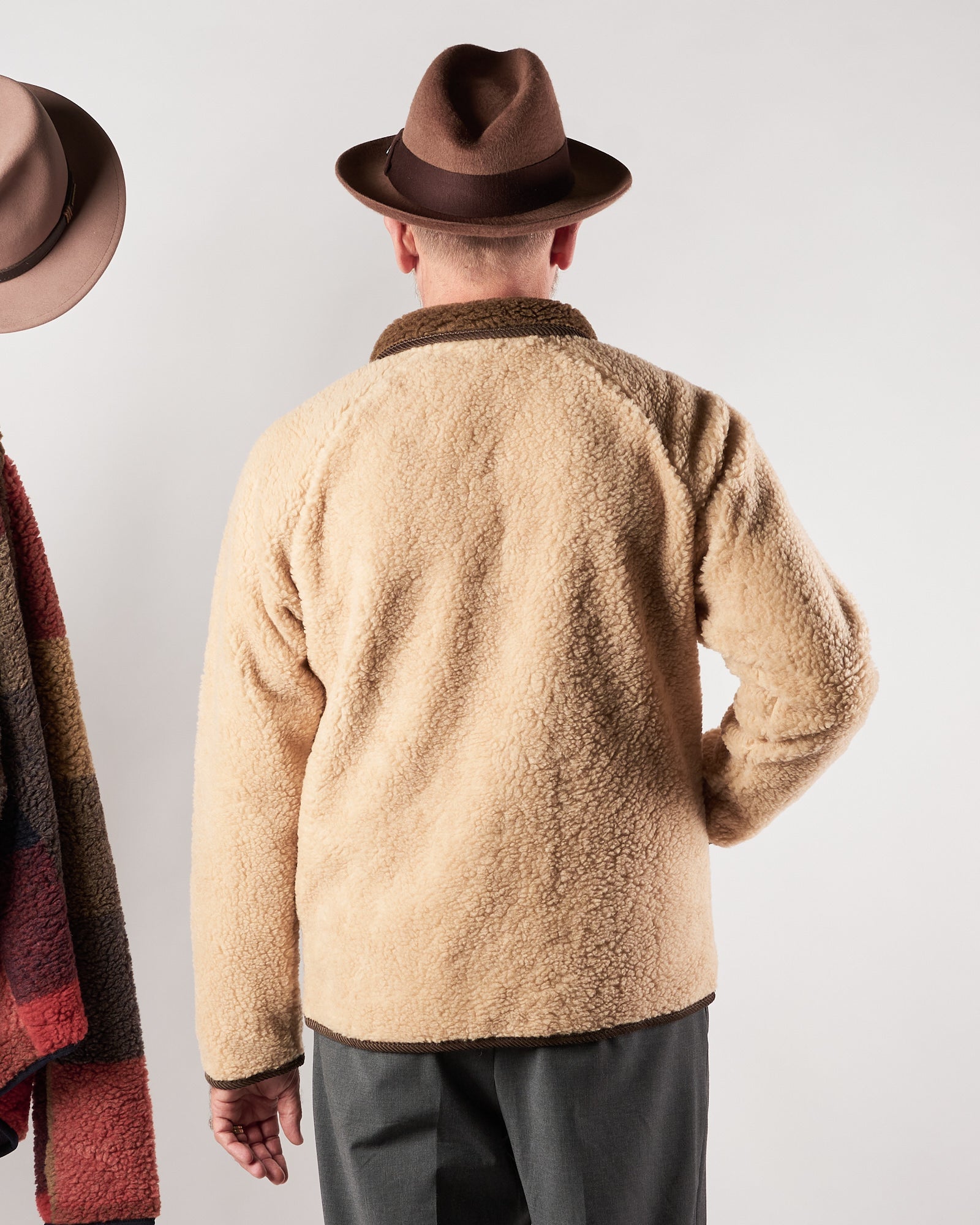 Felpa In The Box orsetto beige con zip