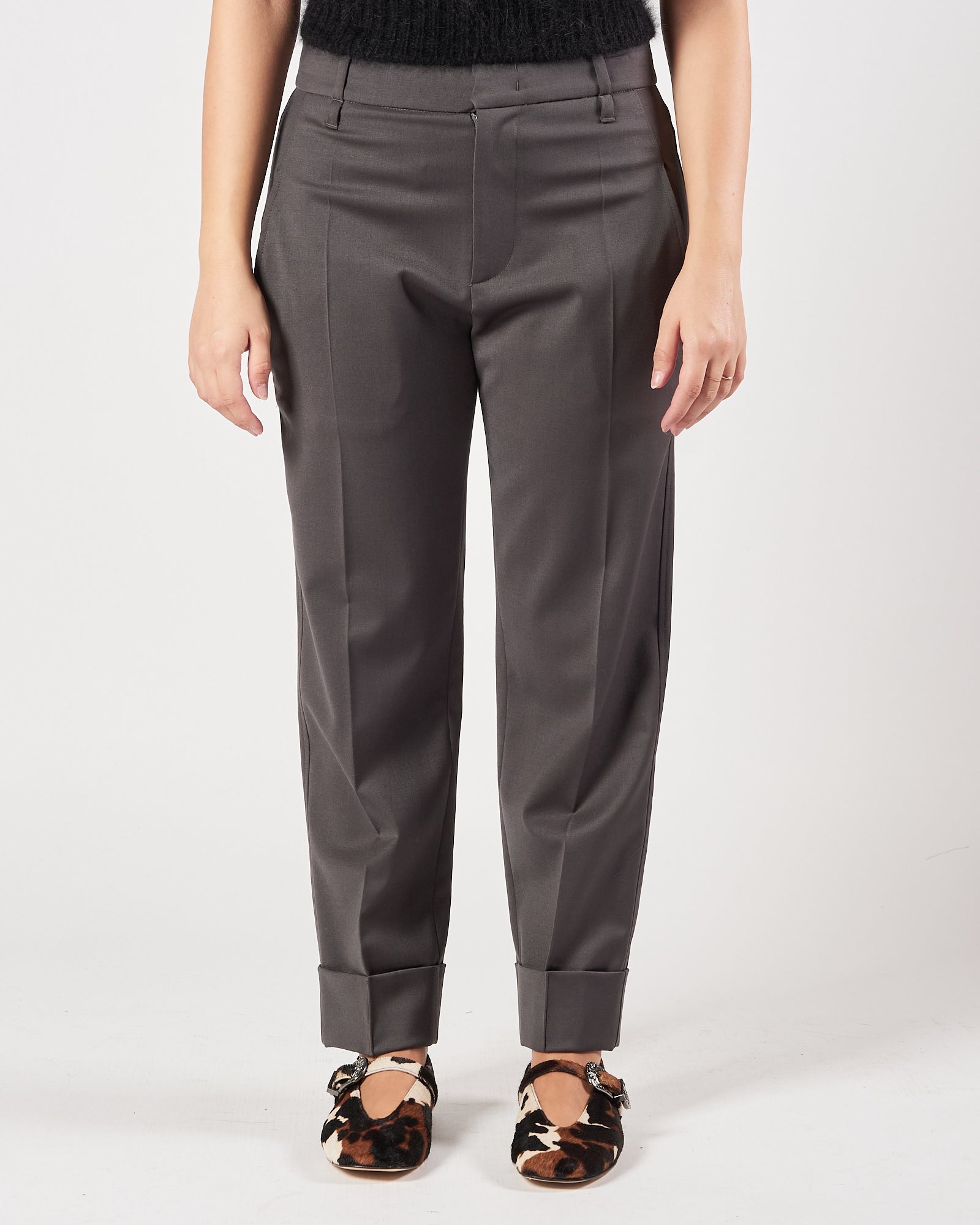 Pantalone Tela9 dritto grigio