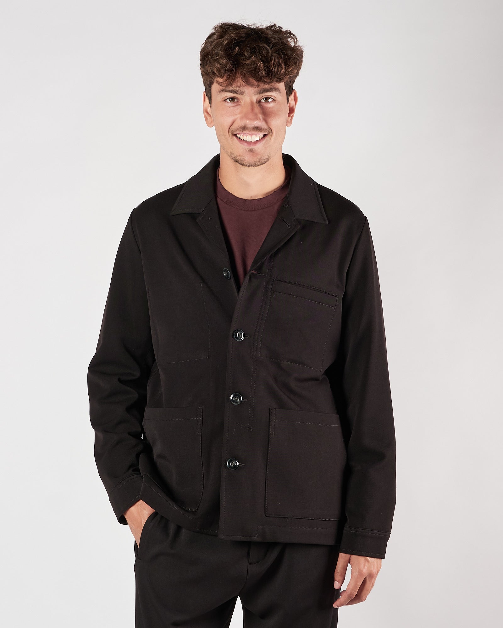 Giacca Camicia Officina36 nera