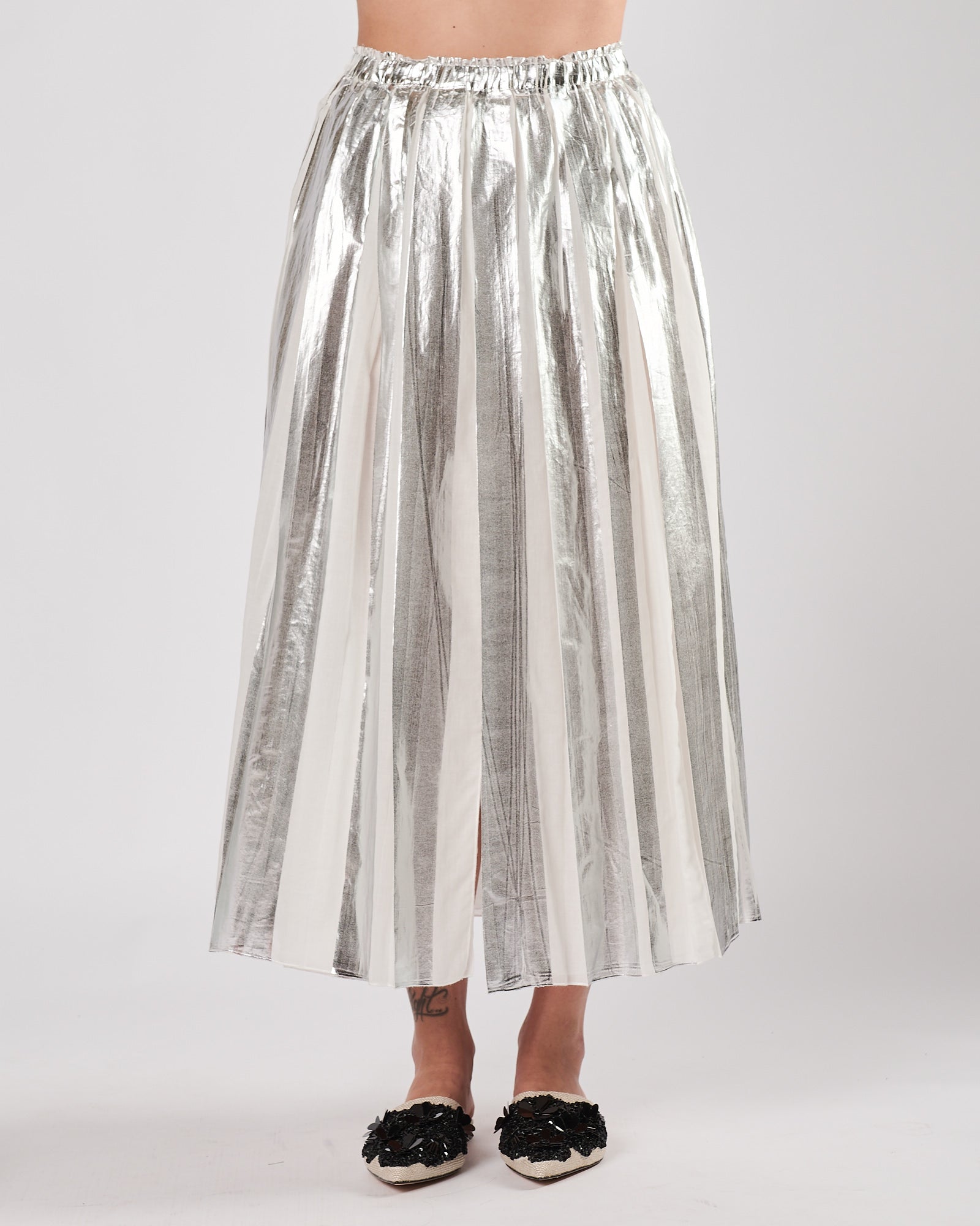 Gonna Tela9 lunga laminata