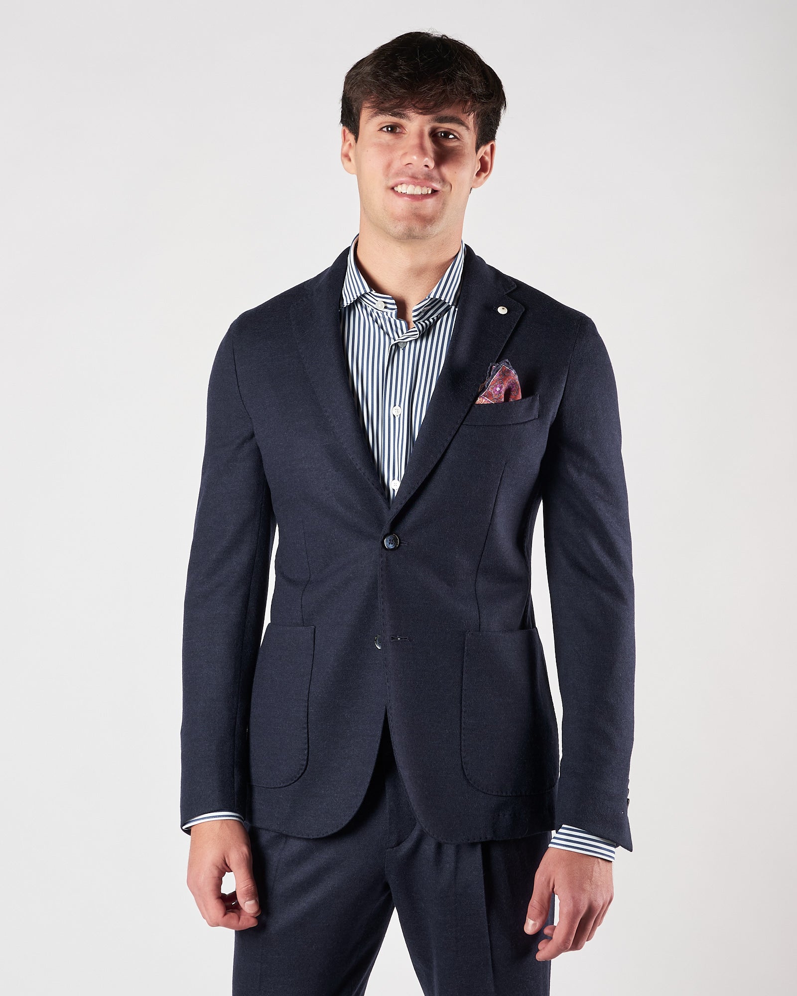 Giacca Lbm1911 un petto blu