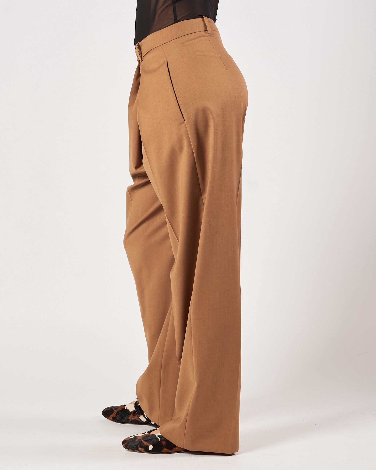 Pantalone Tela9 largo cammello