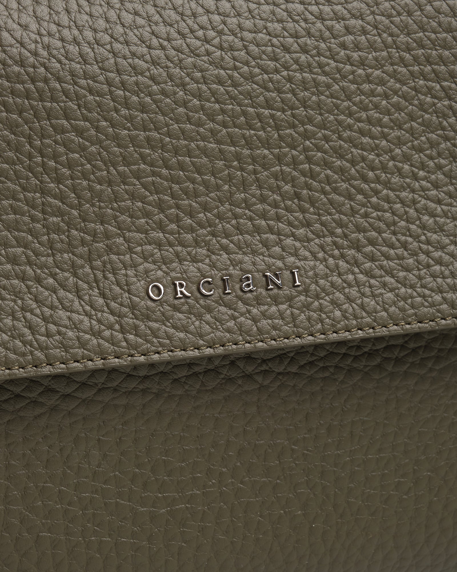 Borsa Orciani Sveva Soft Piccola verde militare