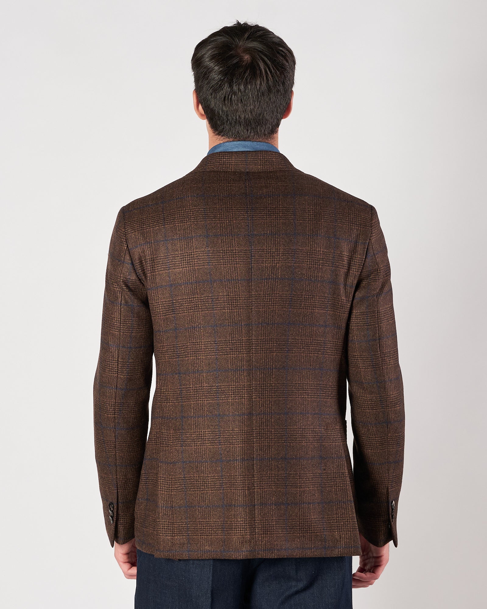 Giacca A|STORE un petto Principe di Galles testa moro