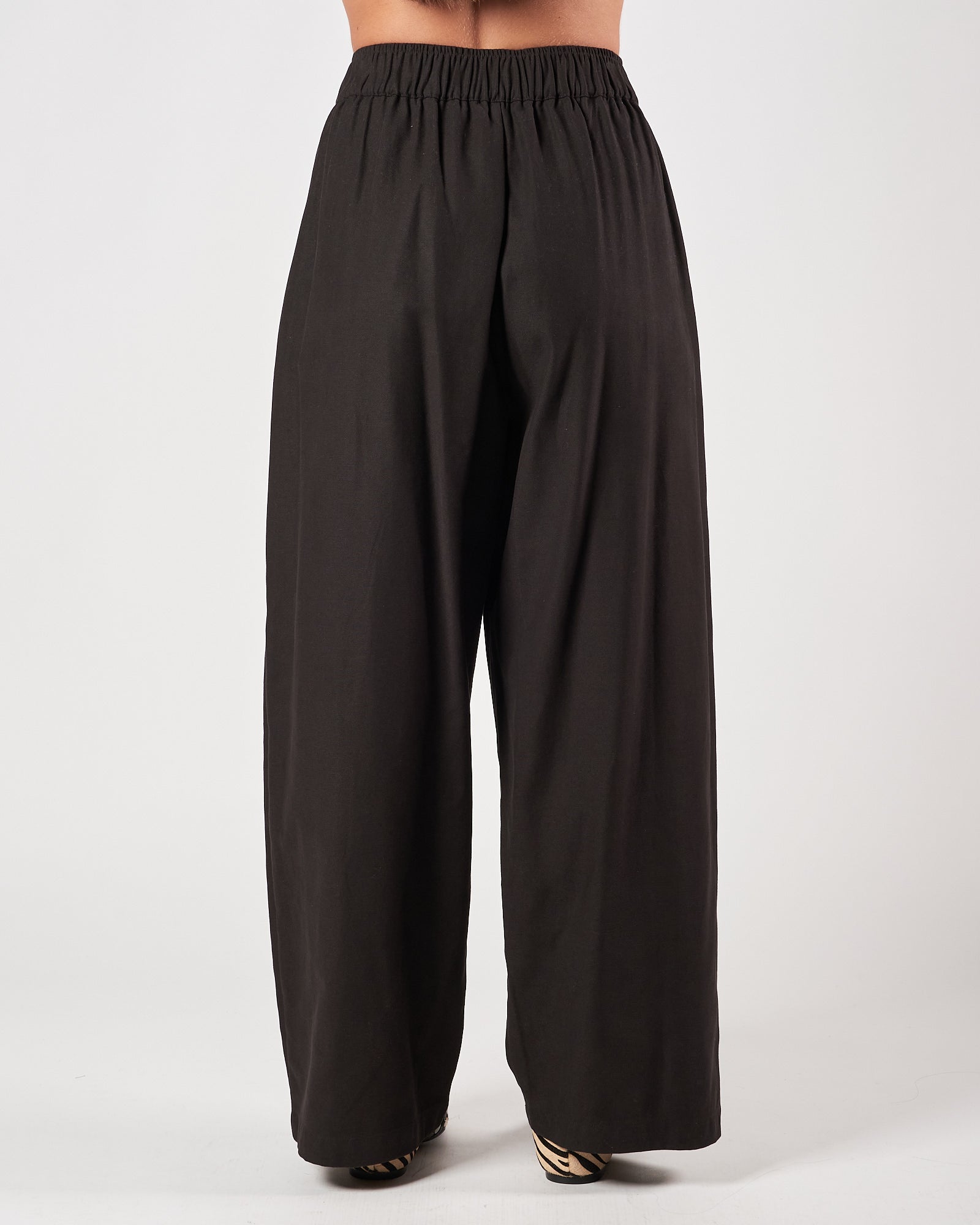 Pantalone Eleh largo nero