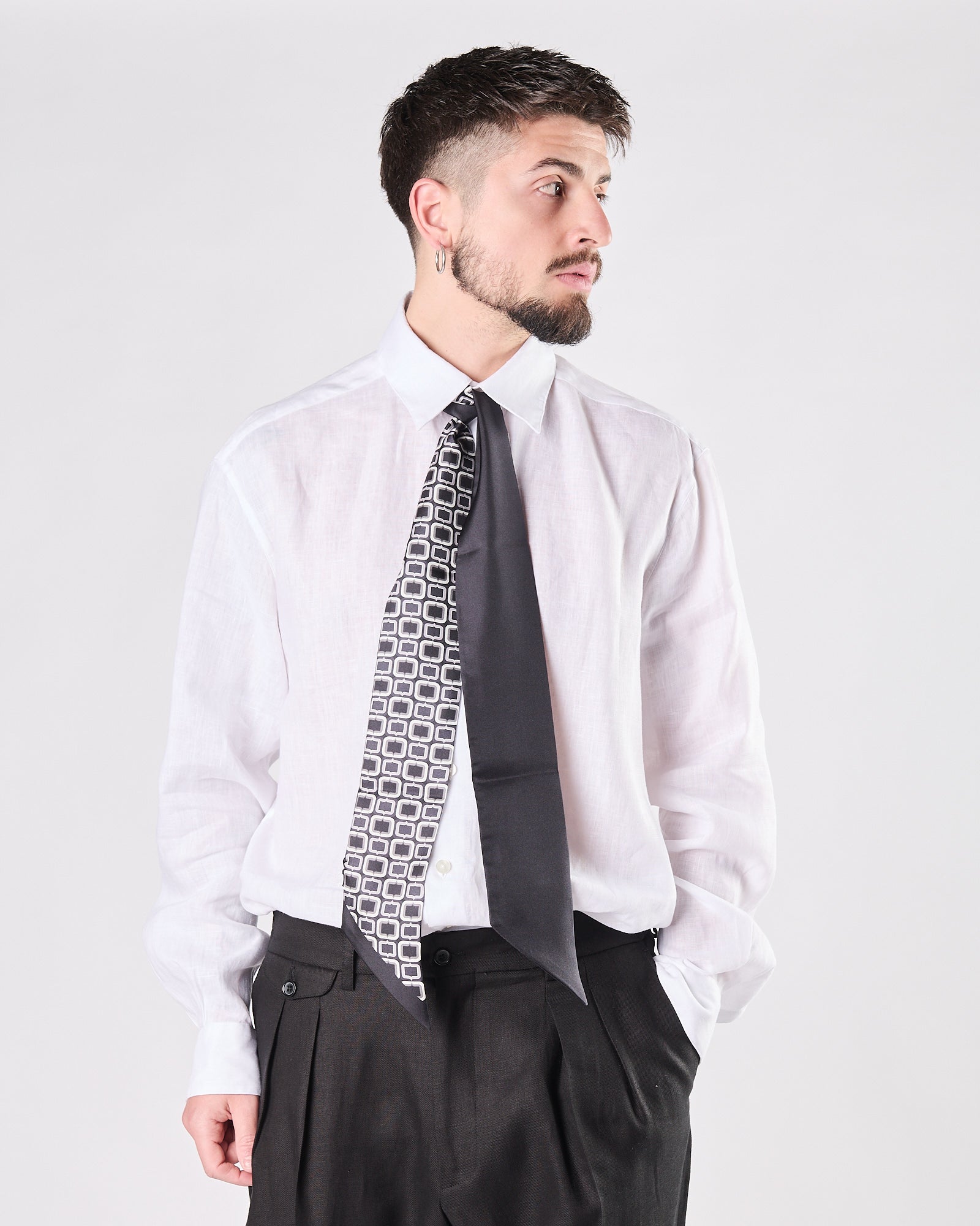 Foulard Tagliatore fantasia in seta