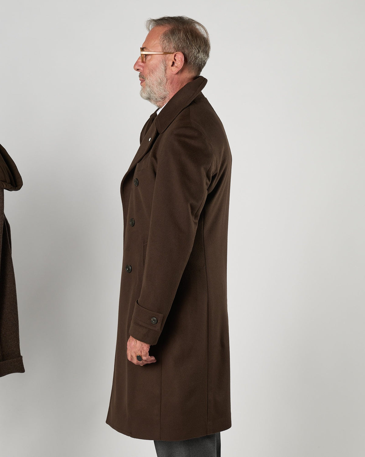 Cappotto Lbm1911 doppio petto moro