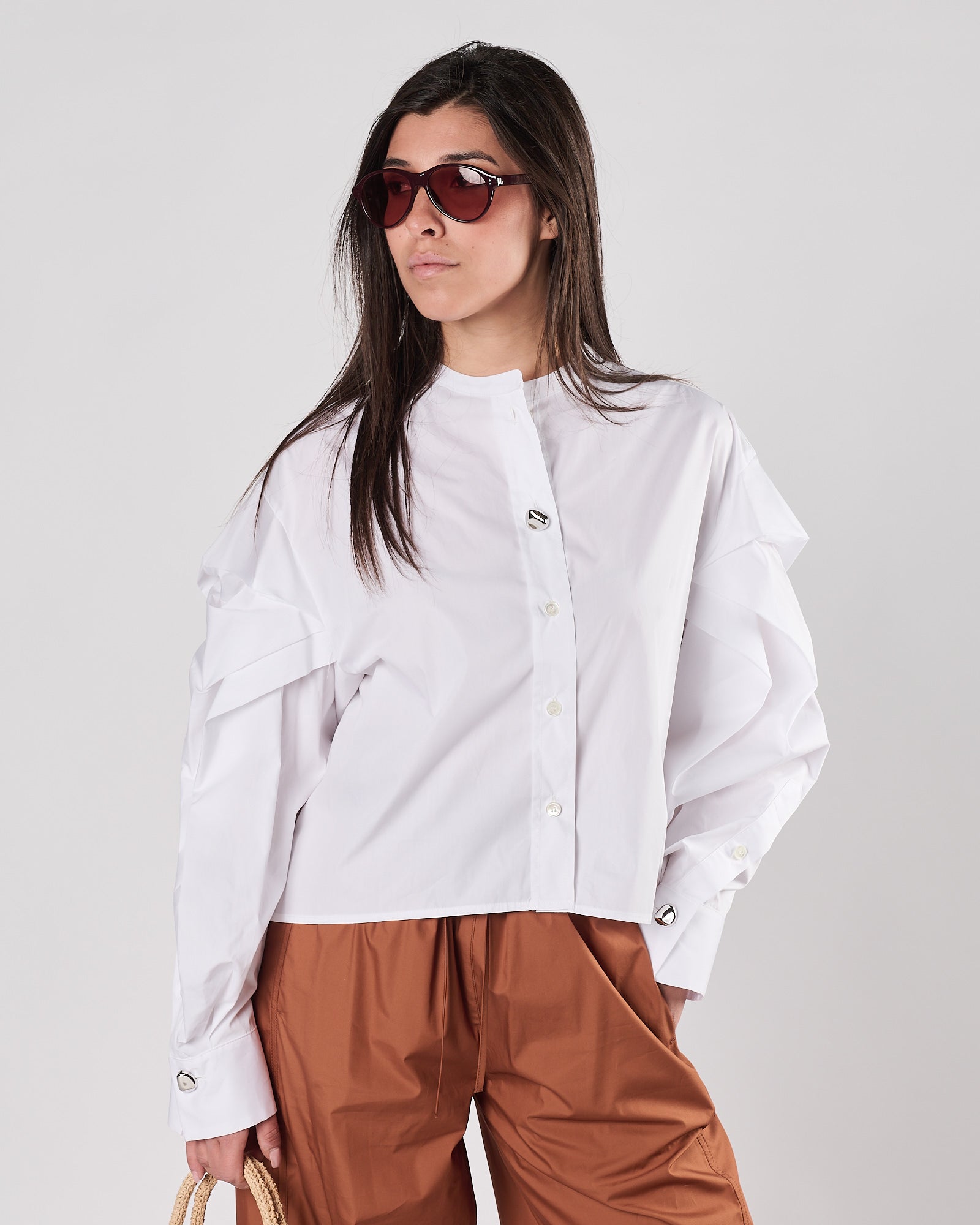 Camicia Tela9 manica lunga bianca