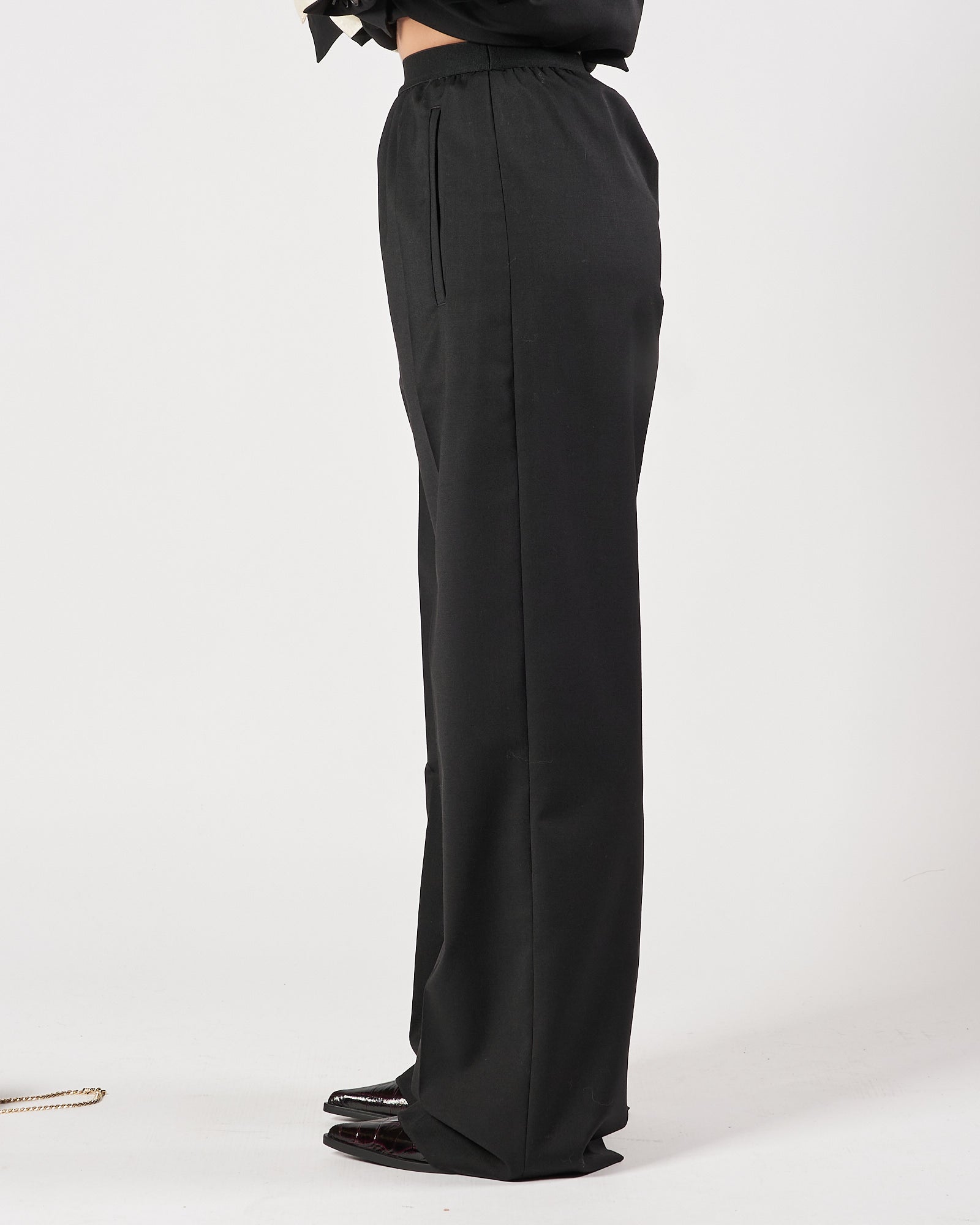 Pantalone Tela9 morbido nero