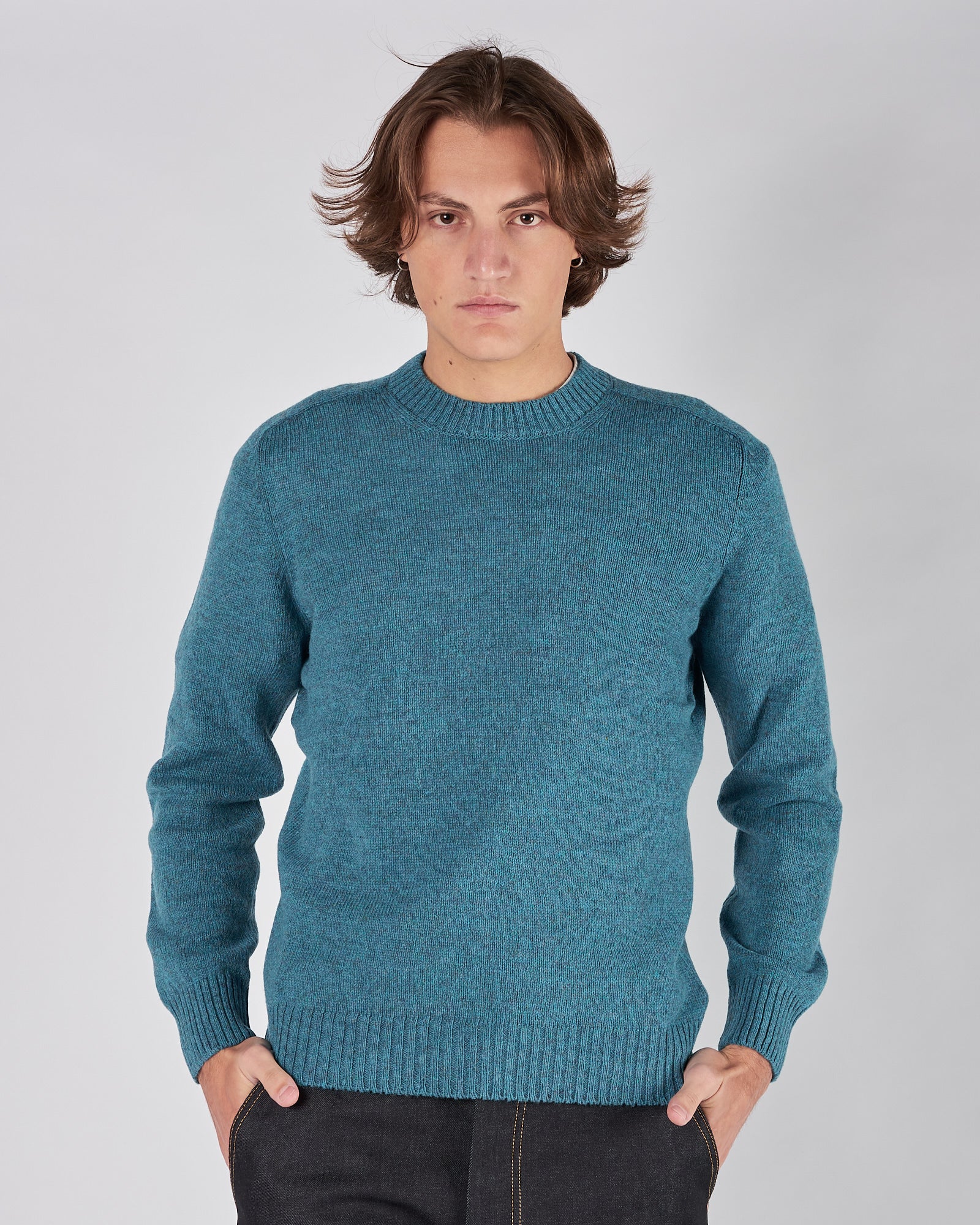 Maglia A|STORE girocollo celeste