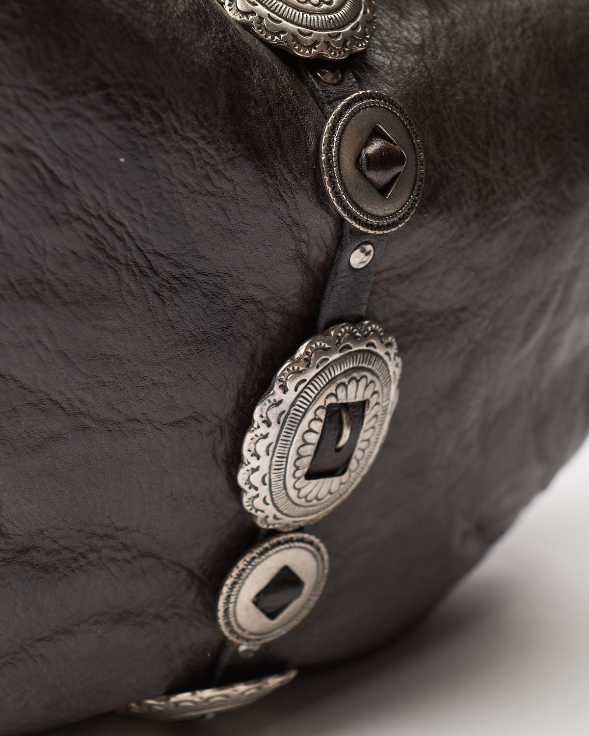 Borsa Campomaggi Magda in pelle grigio medio