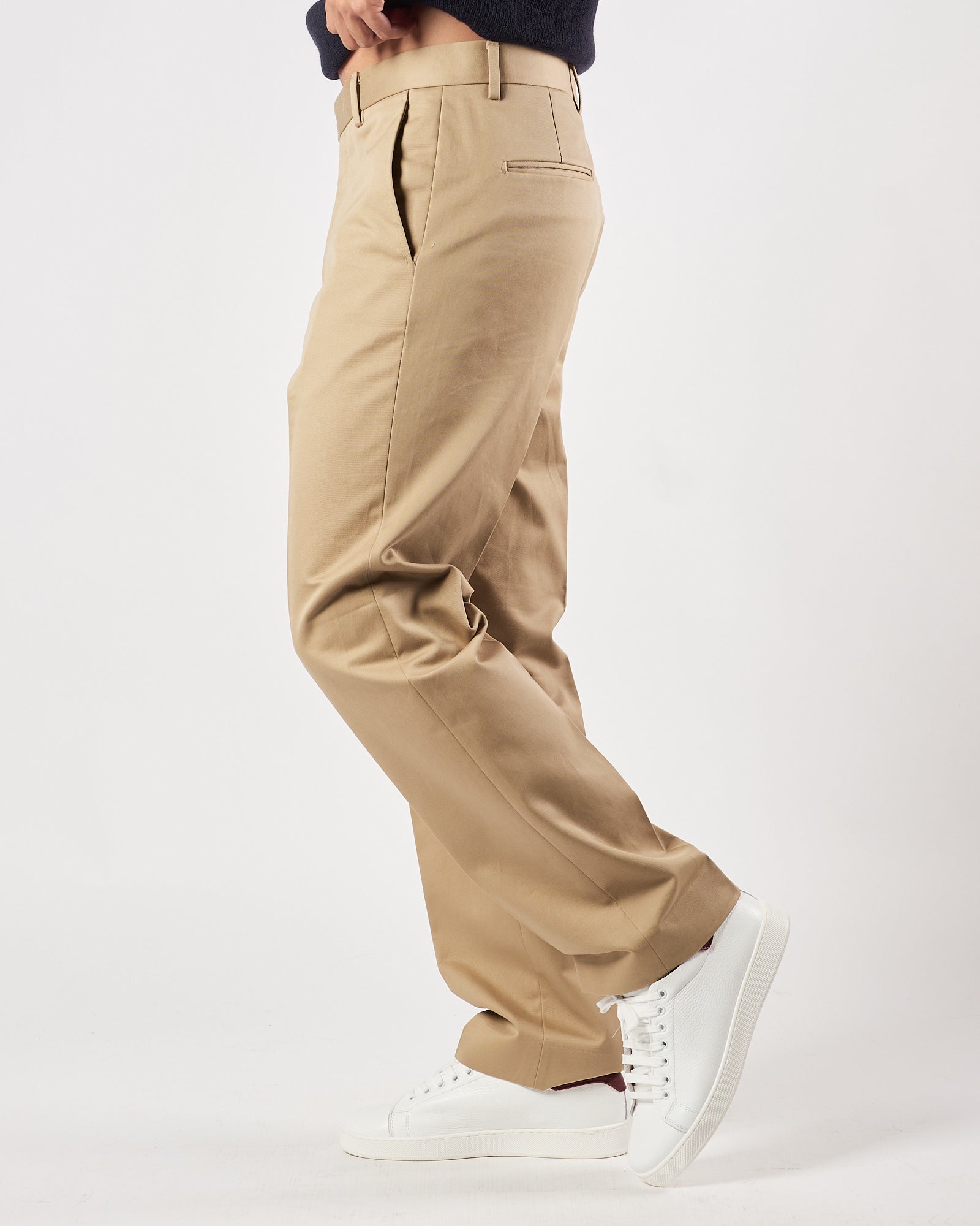 Pantalone A|STORE largo beige
