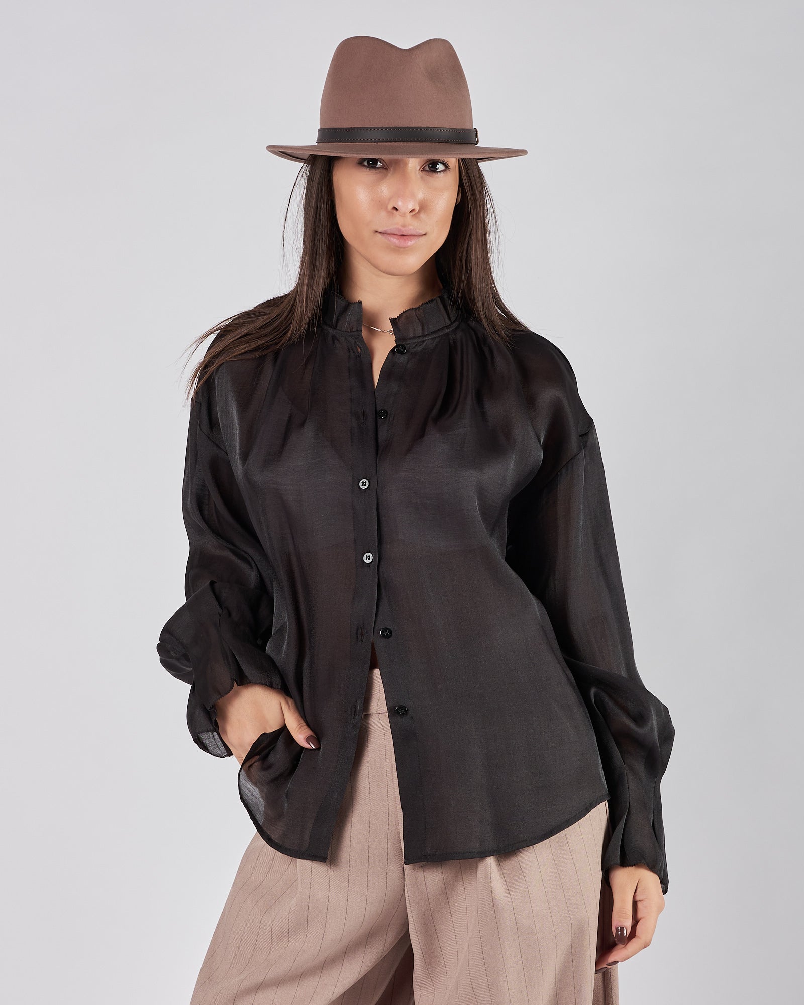 Camica Eleh morbida nera