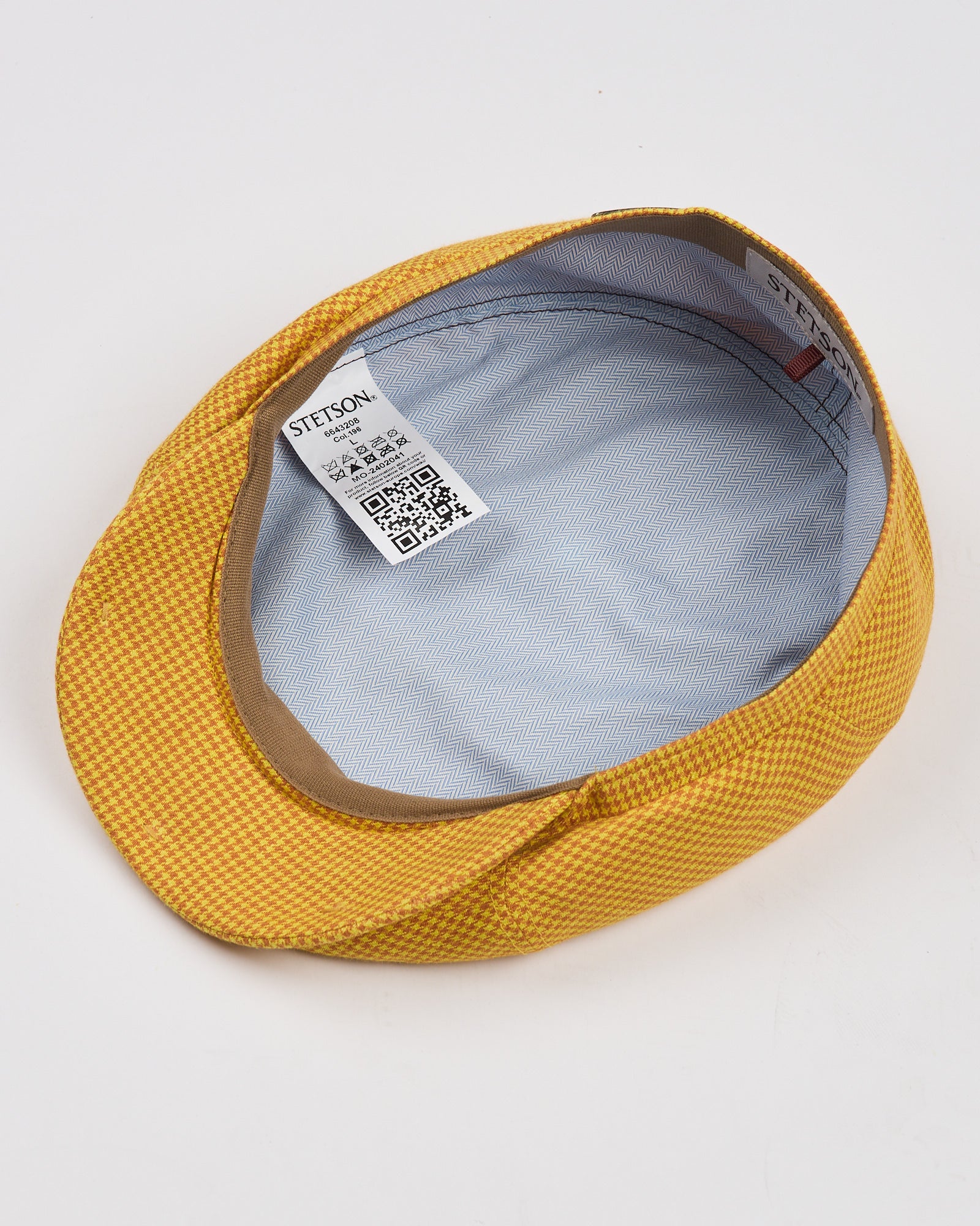 Cappello Stetson fantasia gialla arancio