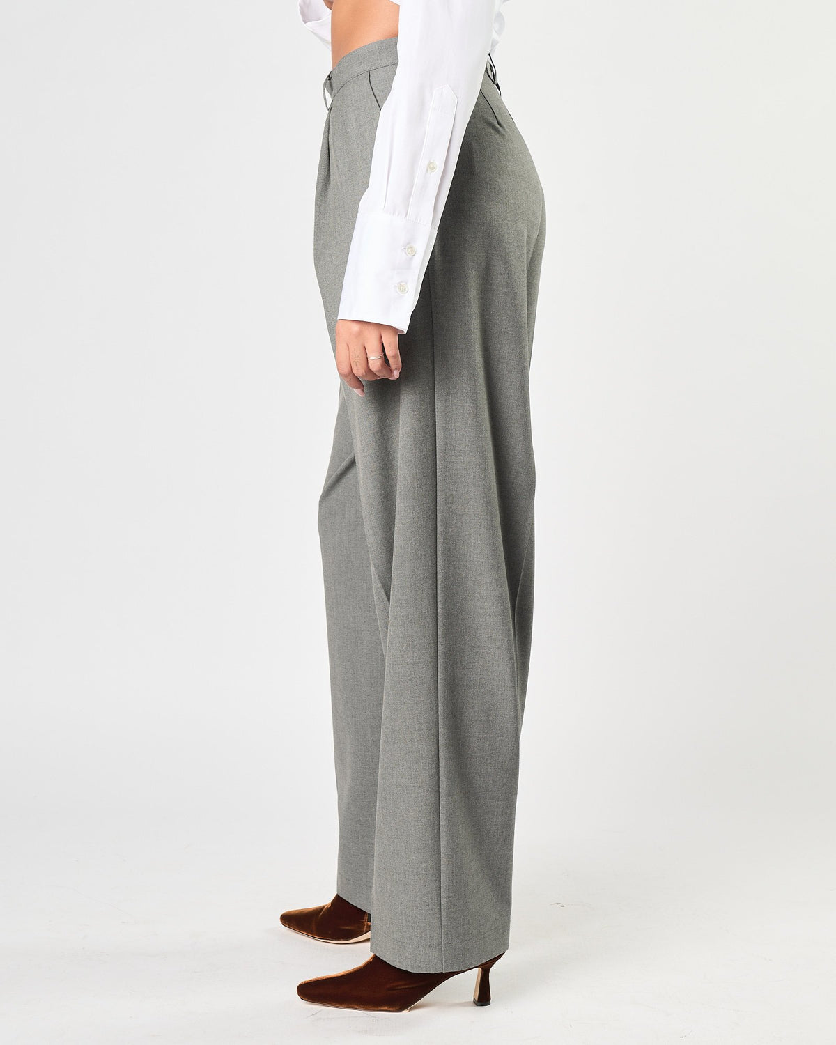 Pantalone by Sissiottostyle una pence grigio