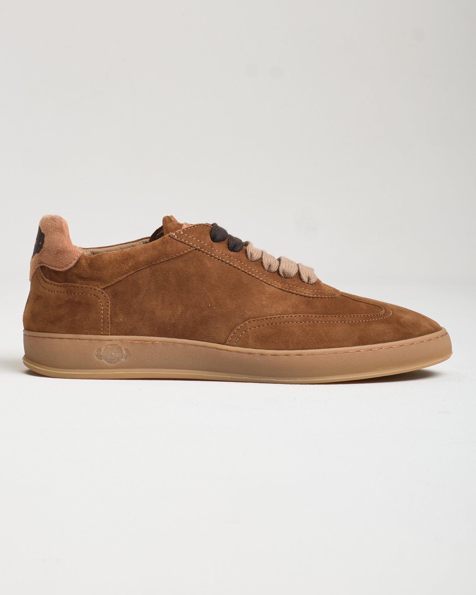 Sneaker Soldini in suede miele