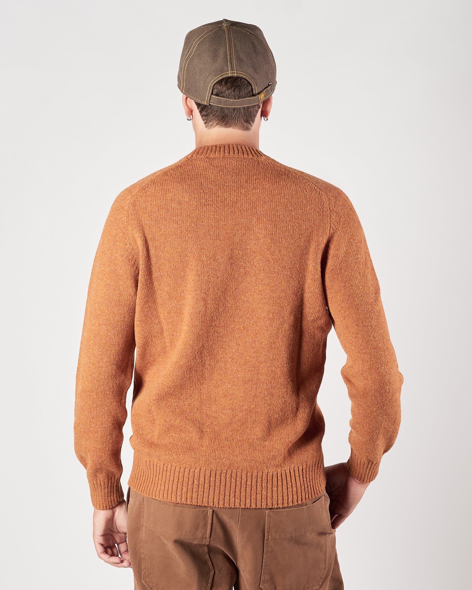 Maglia A|STORE girocollo arancio