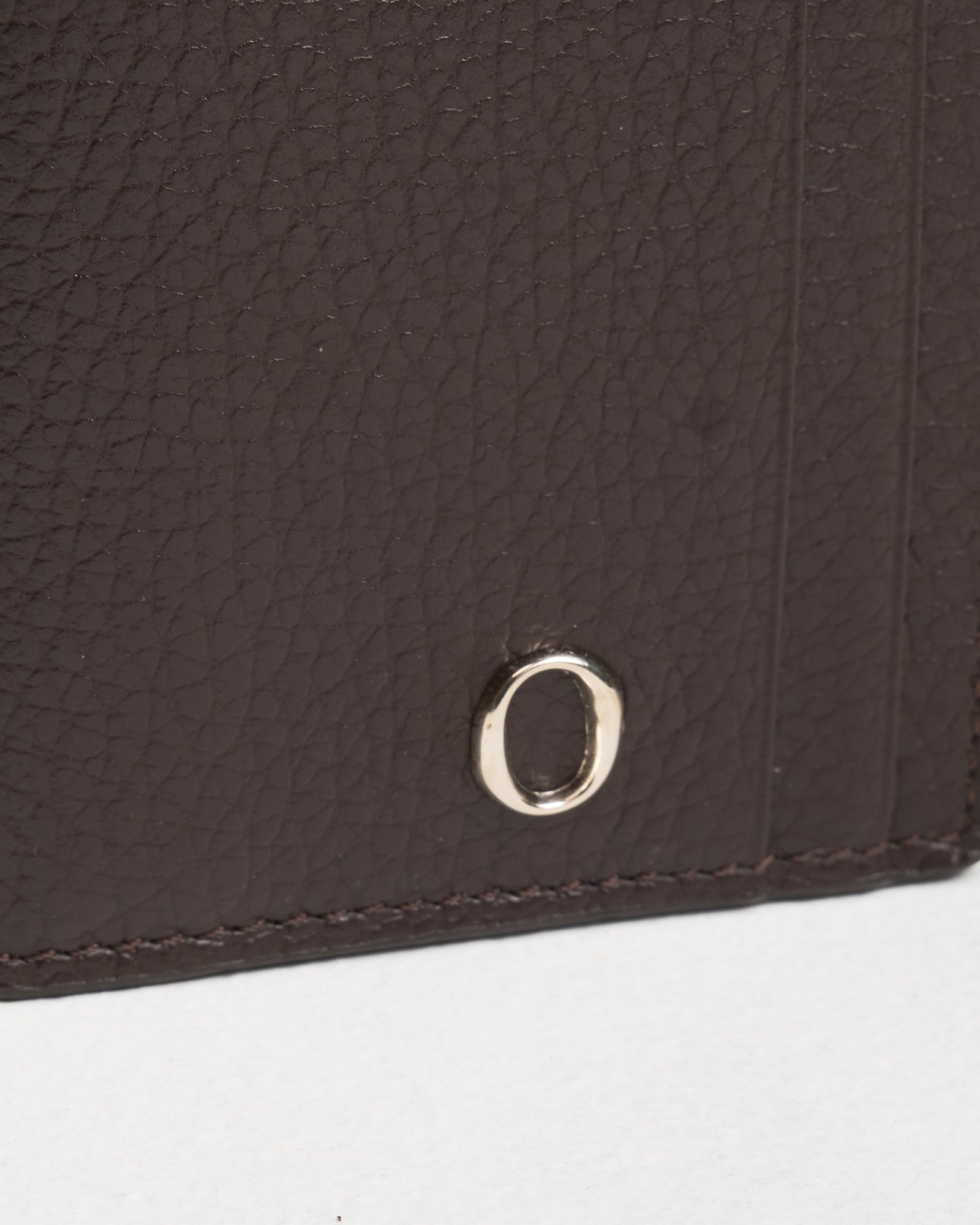 Portacarte Orciani ebano in pelle