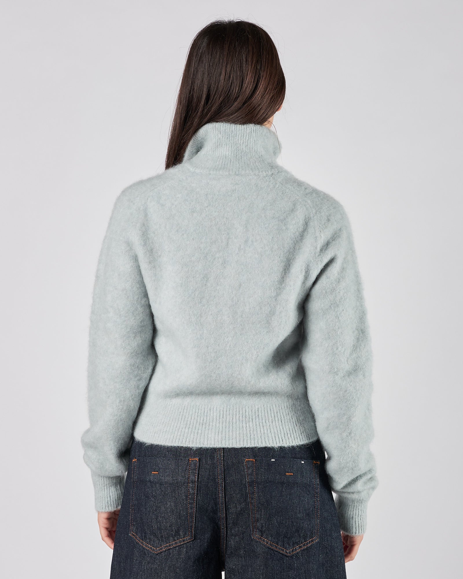 Cardigan Tela9 bomber polvere