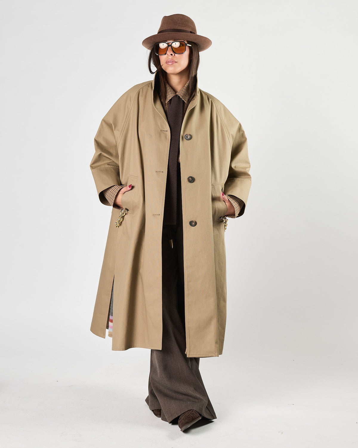 Cappotto Bazar Deluxe over trench beige