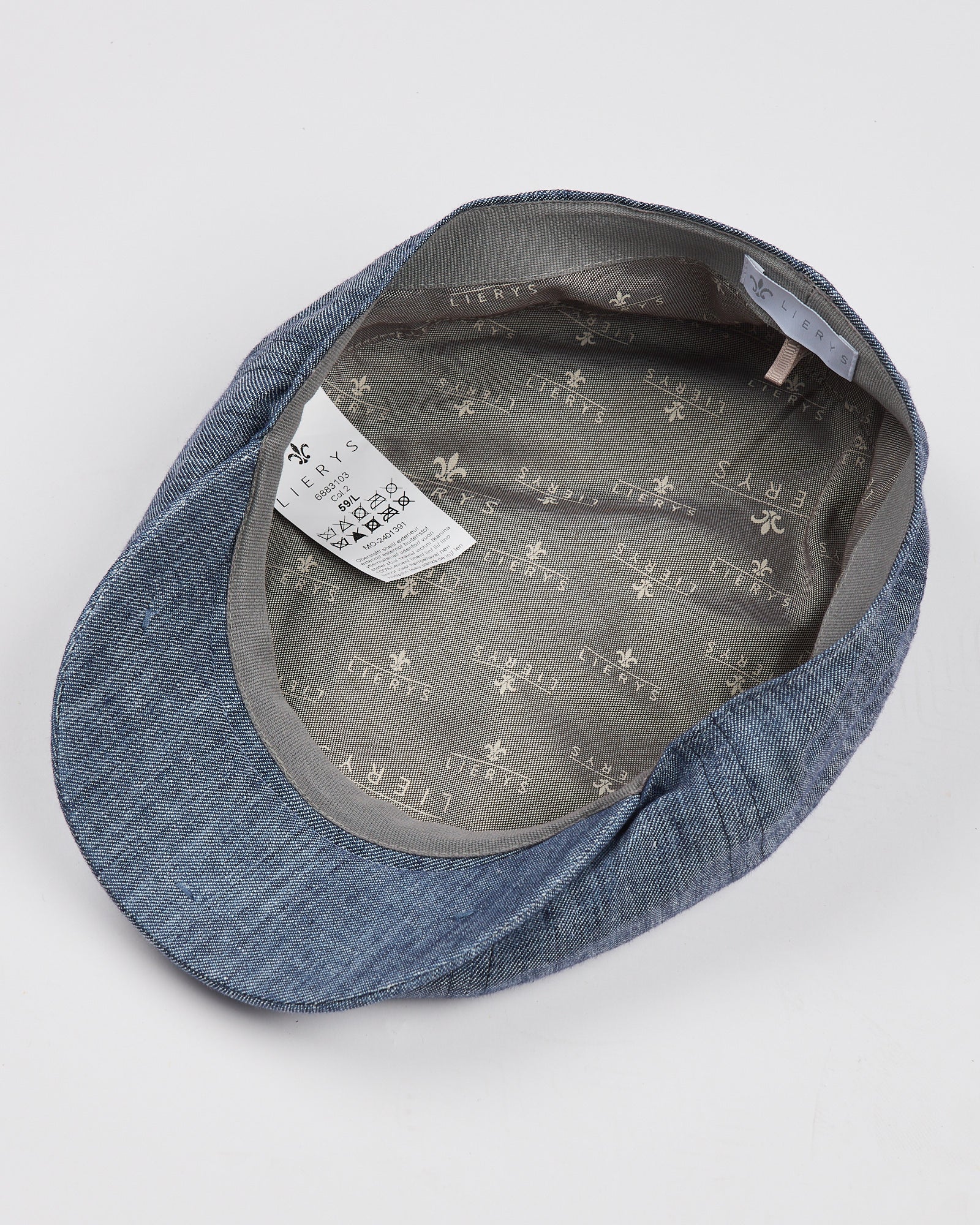 Cappello Stetson in denim celeste