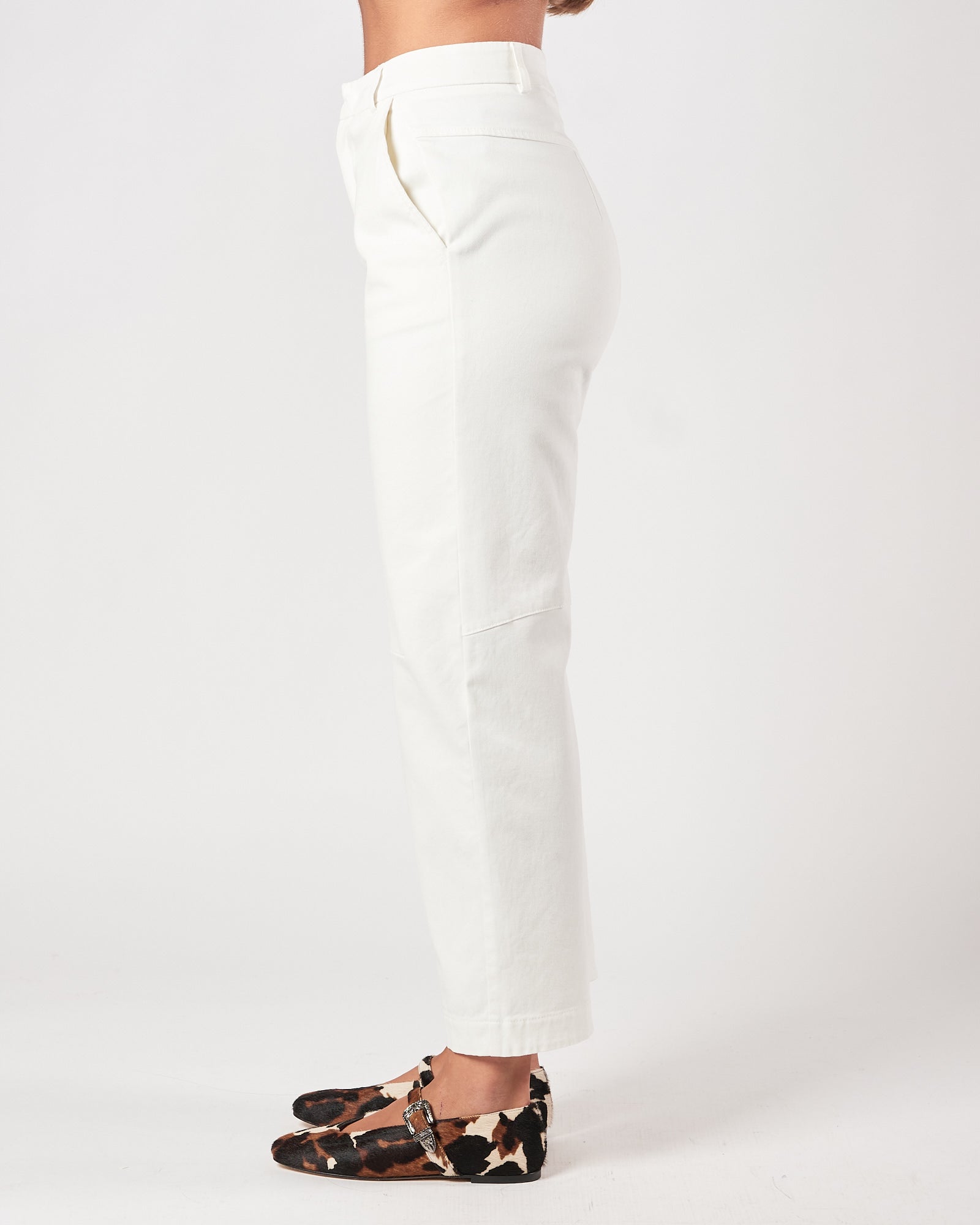 Pantalone Tela9 morbido panna