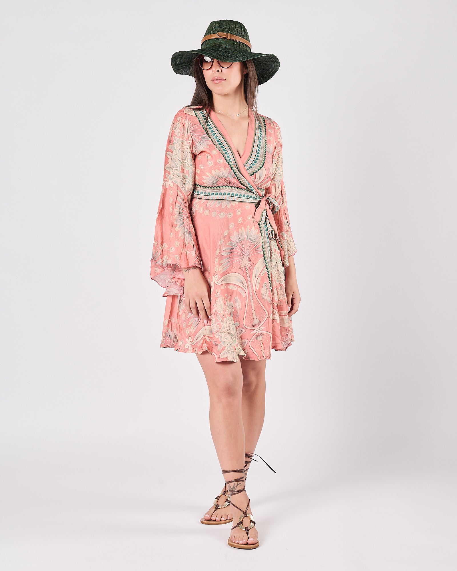 Abito PAHIESA a kimono fantasia