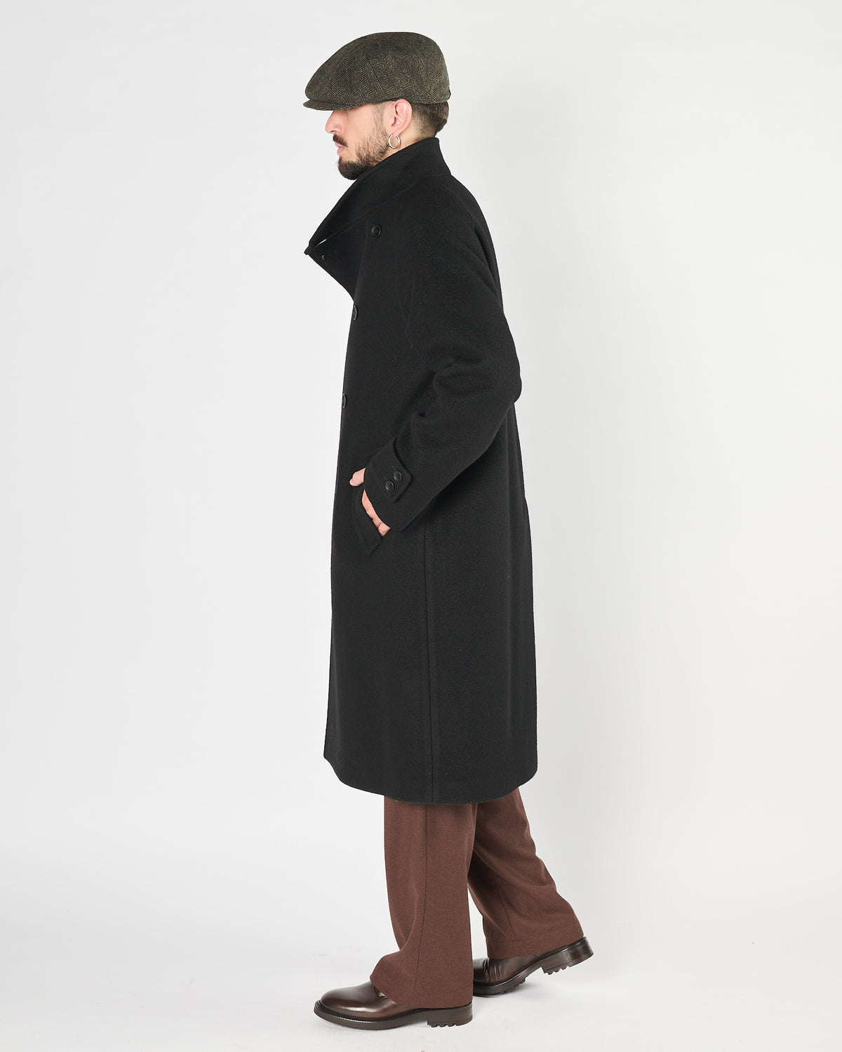 Cappotto Tagliatore doppio petto nero