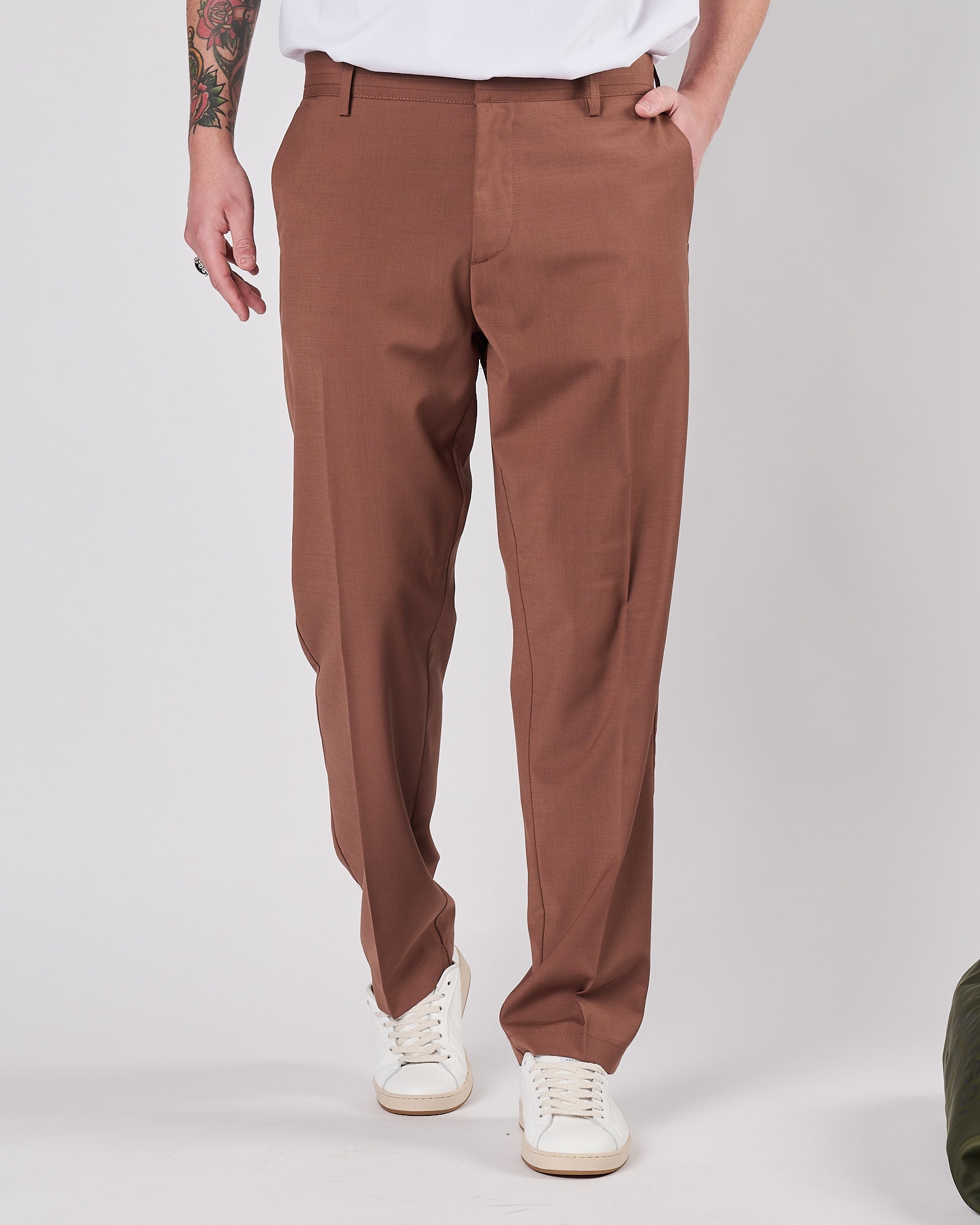 Pantalone Officina36 fondo 20 tabacco