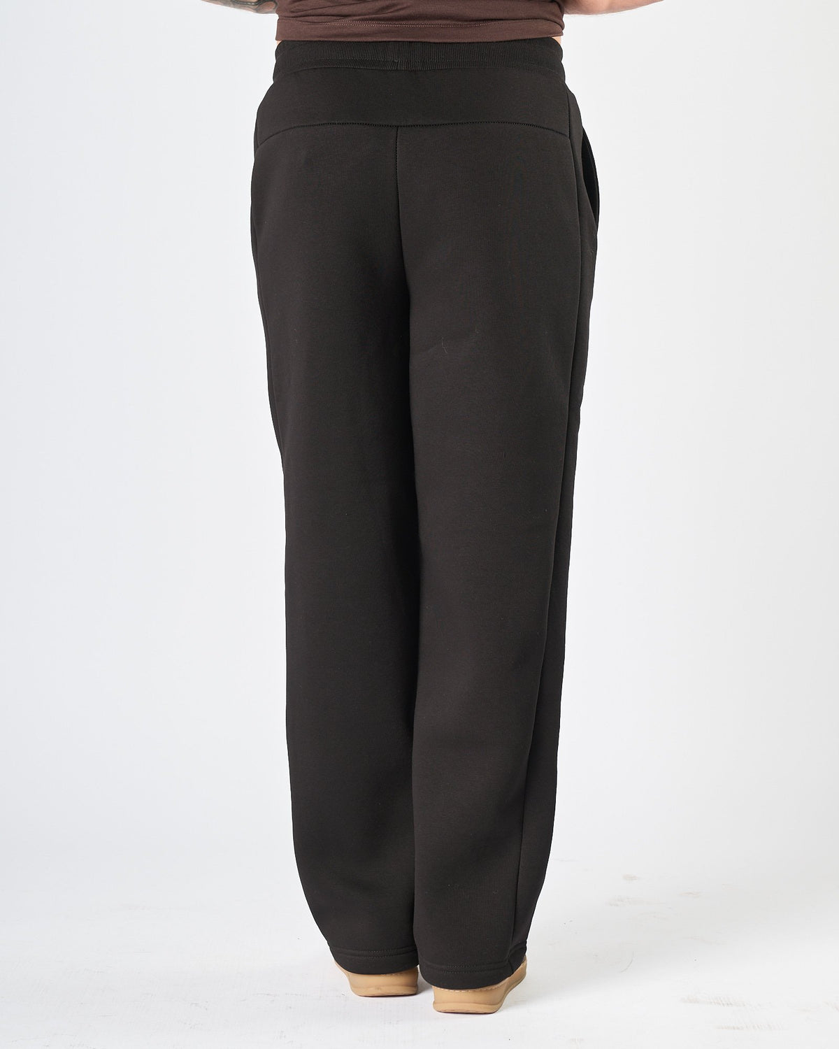 Pantalone Aimé in felpa nero