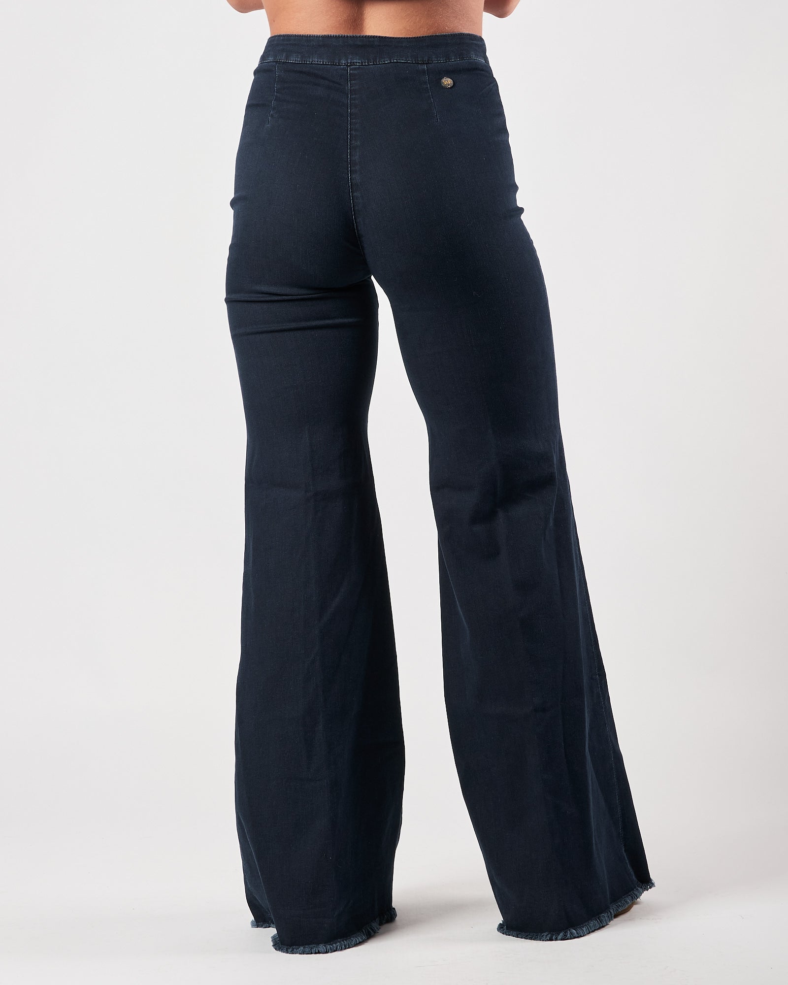 Jeans Shaft blu strech vita alta