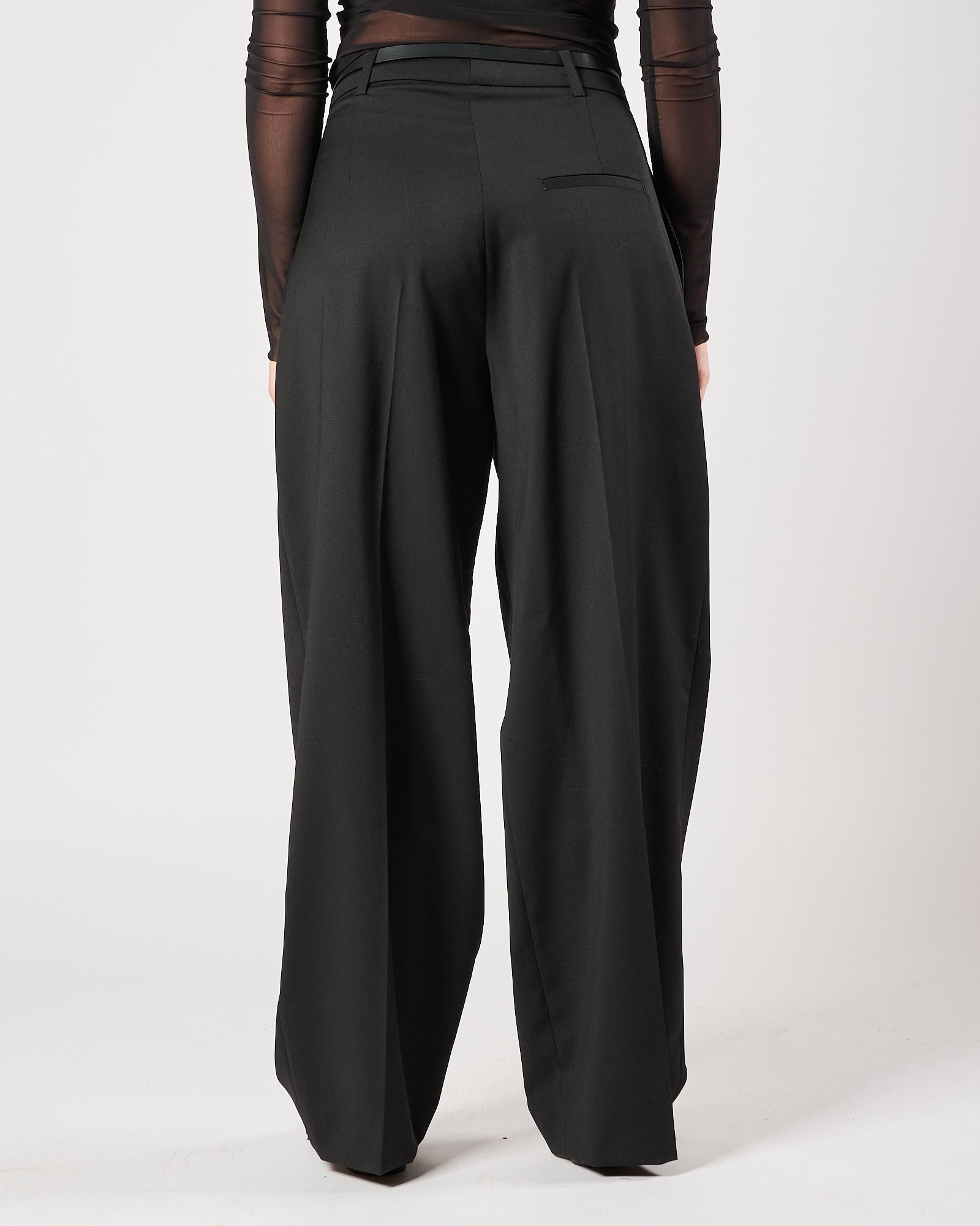 Pantalone Tela9 con pences nero