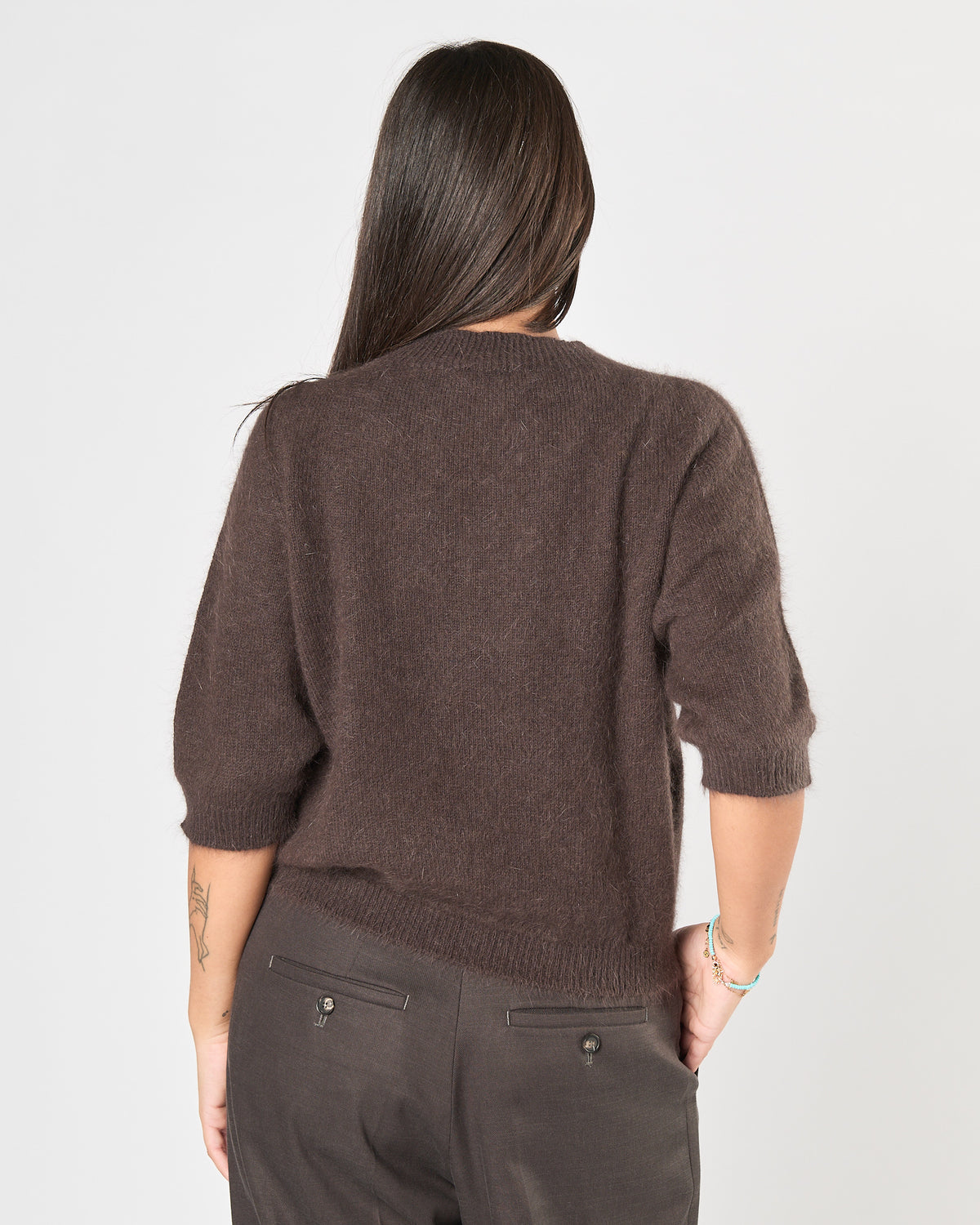 Maglia Roberto Collina mezzo collo moro