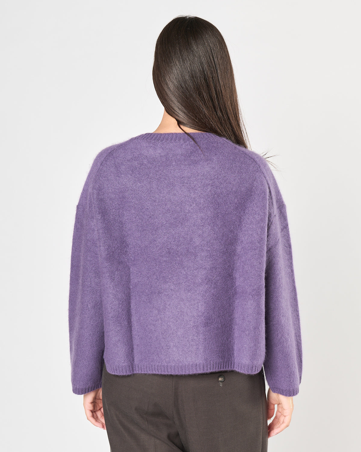 Maglia Since're Paris in lana e cashemere purple