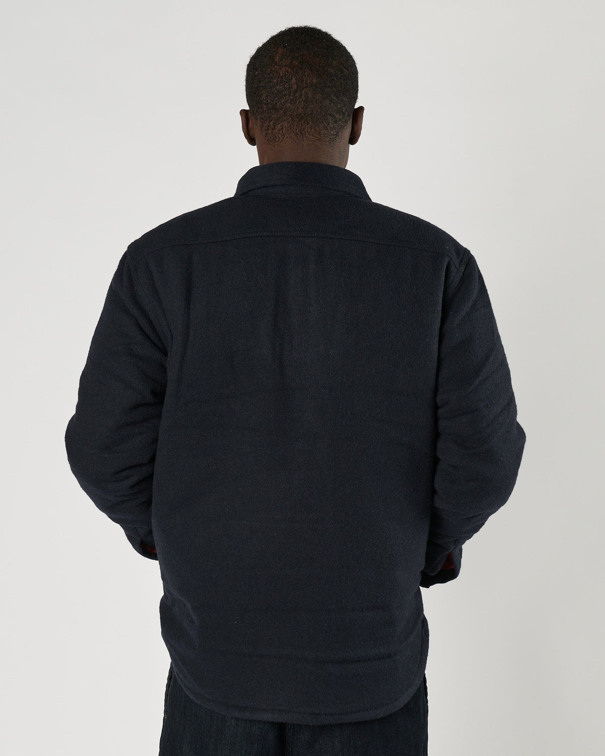 Giacca camicia Chesapeake's imbottita blu