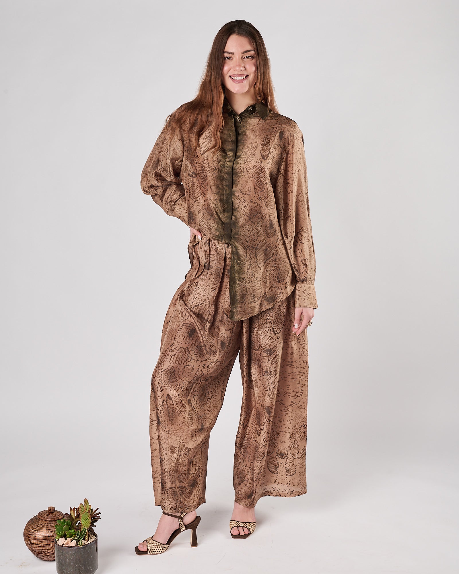 Pantalone Mes Demoiselles fantasia pitonata