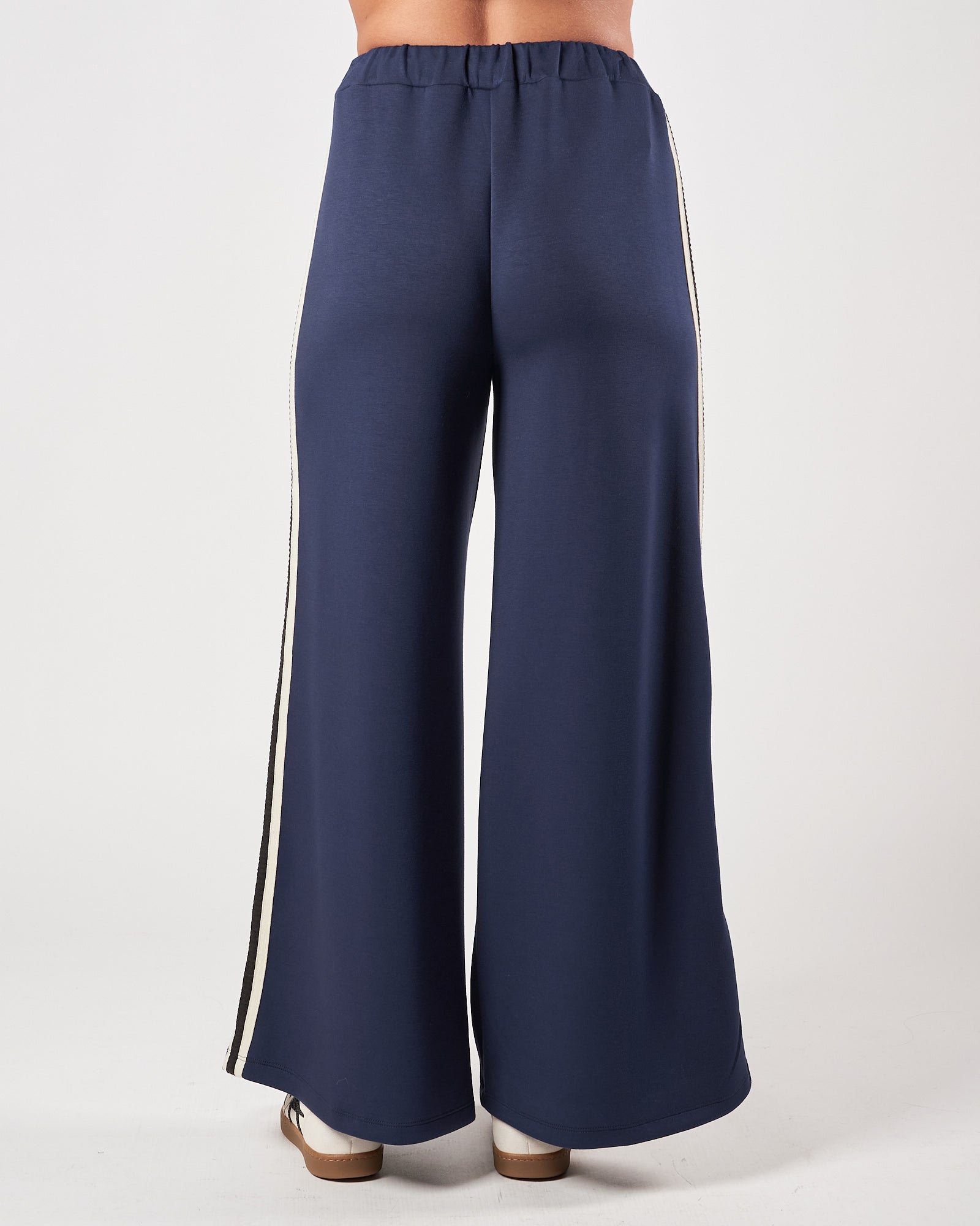 Pantalone Marc Ellis in felpa morbido blu