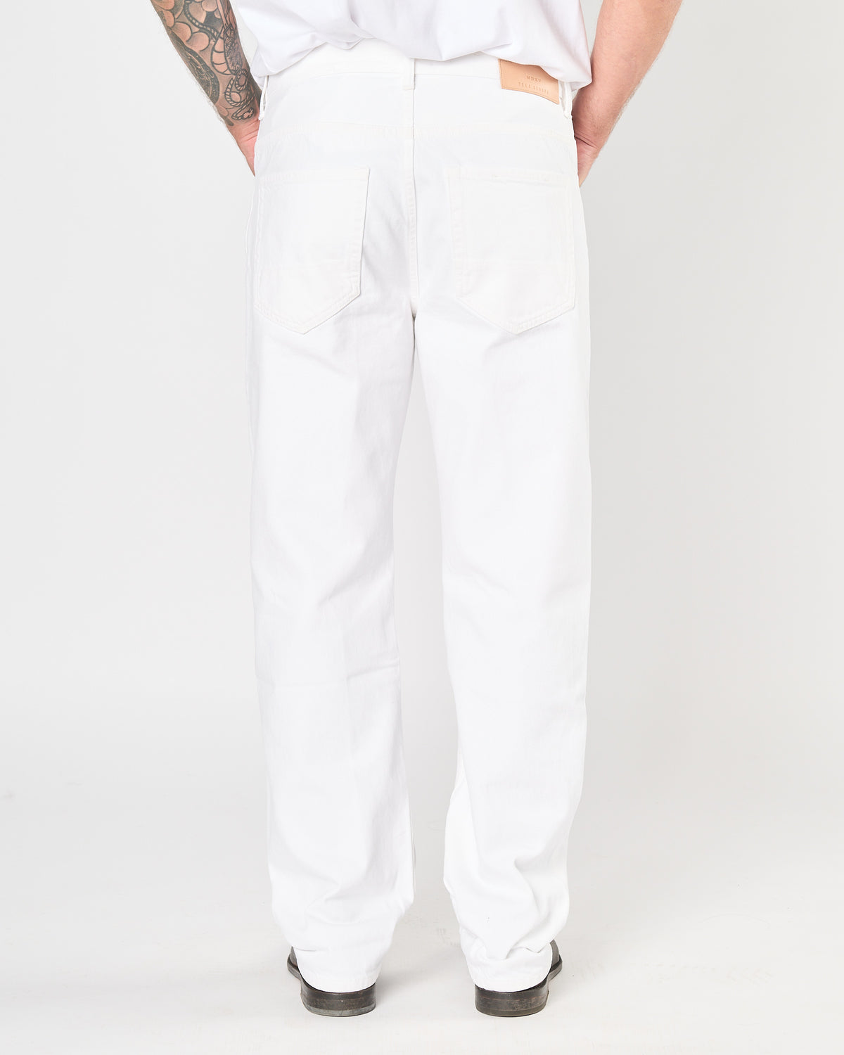 Jeans Tela Genova morbido bianco