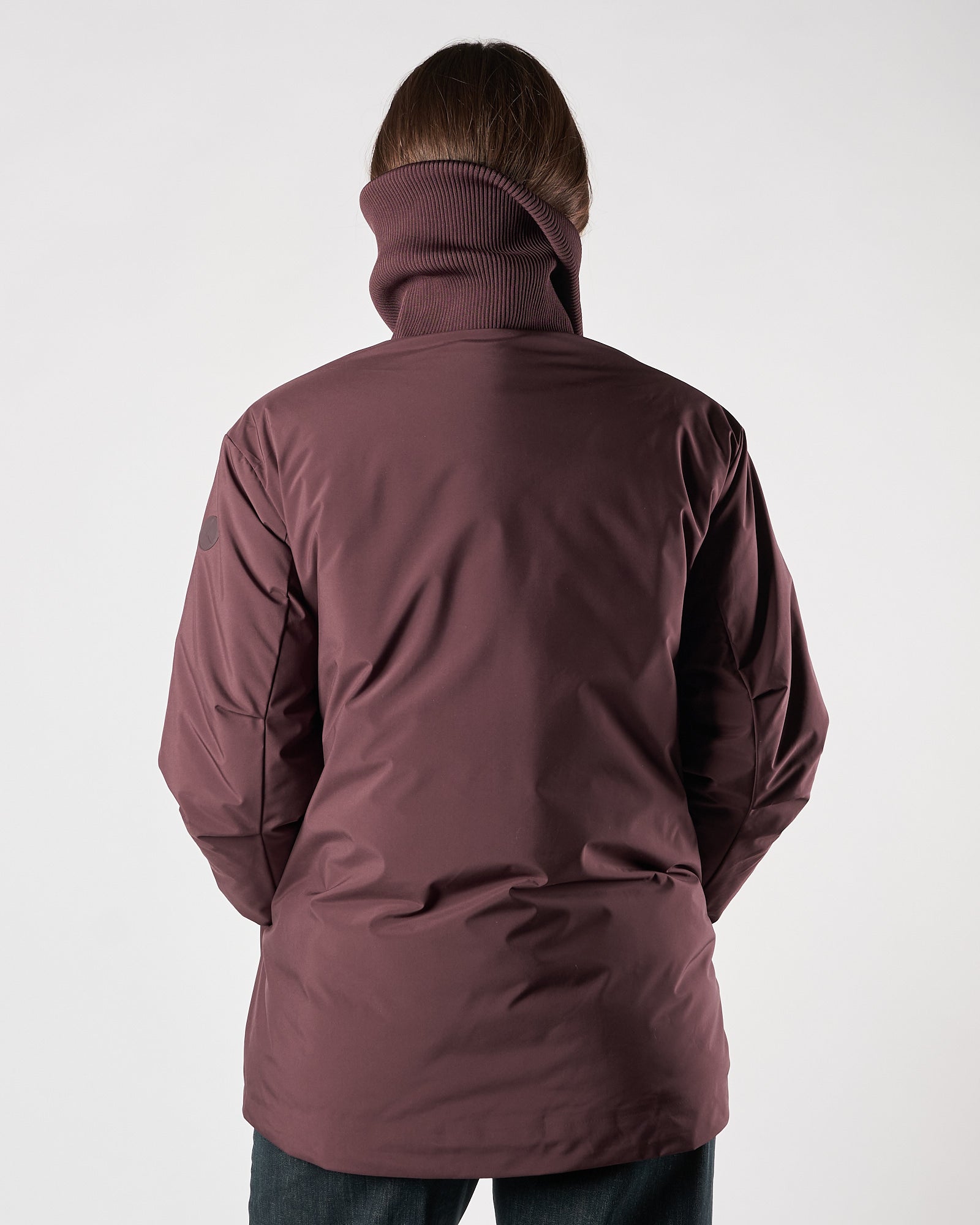 Piumino People Of Shibuya bordeaux corto