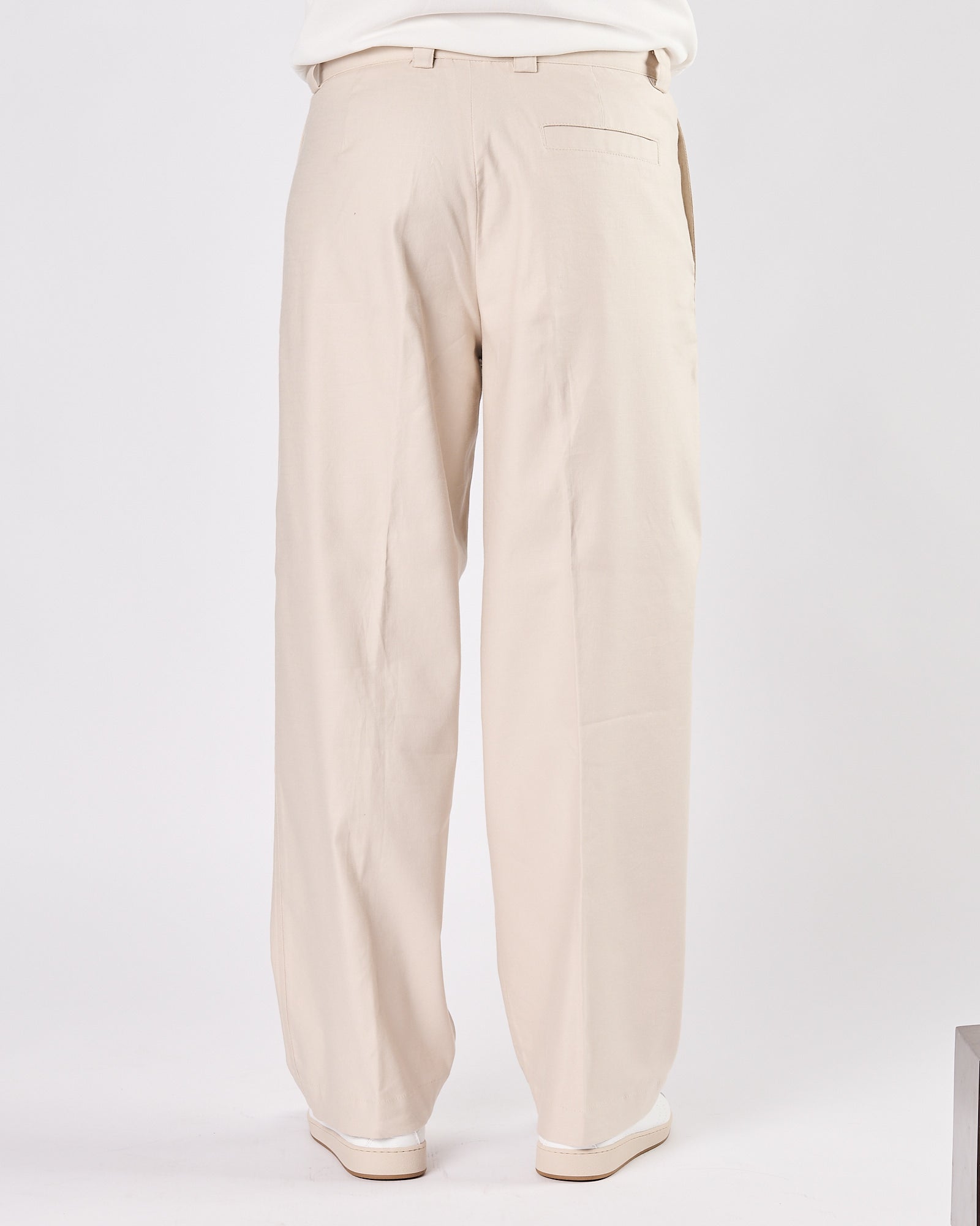 Pantalone Aimé morbido beige