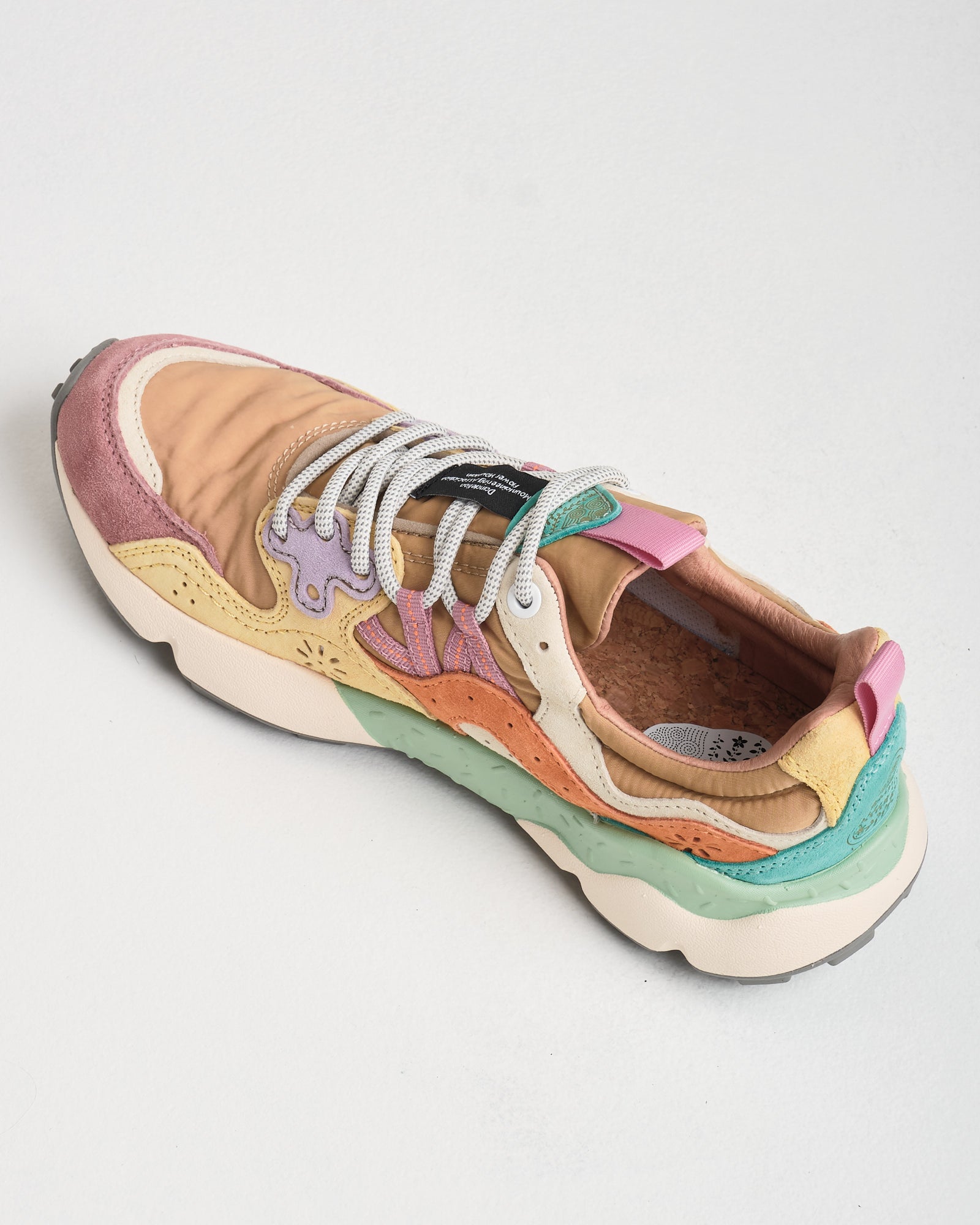Sneaker Flower Mountain Rose-Light Orange-Orange